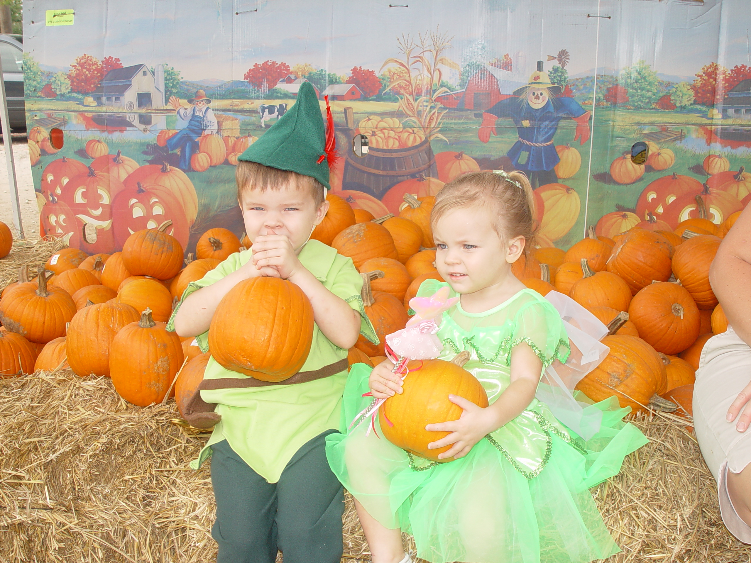 Red Barn Halloween Pumpkin Patch, Building Our Haunted House