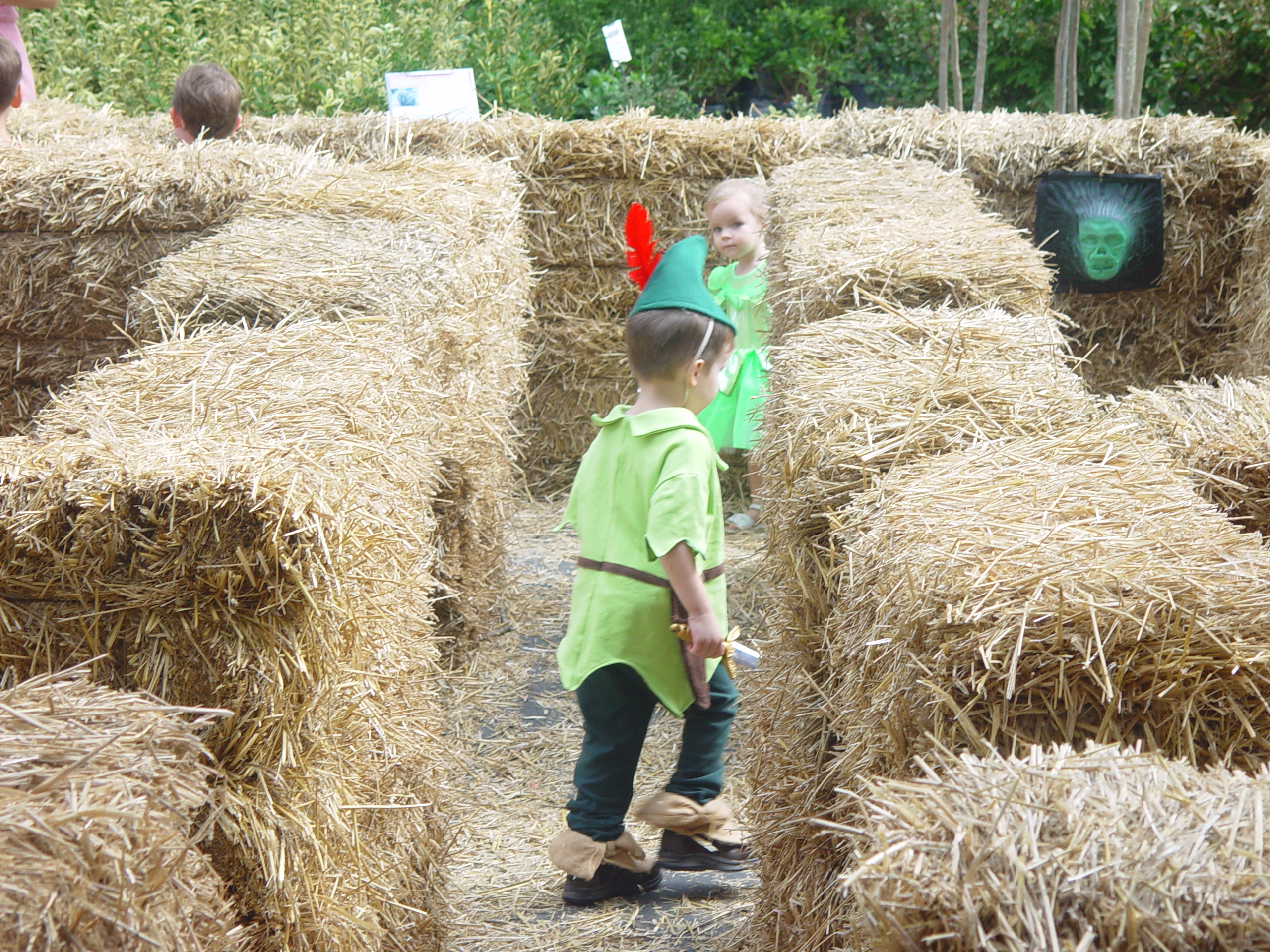 Red Barn Halloween Pumpkin Patch, Building Our Haunted House