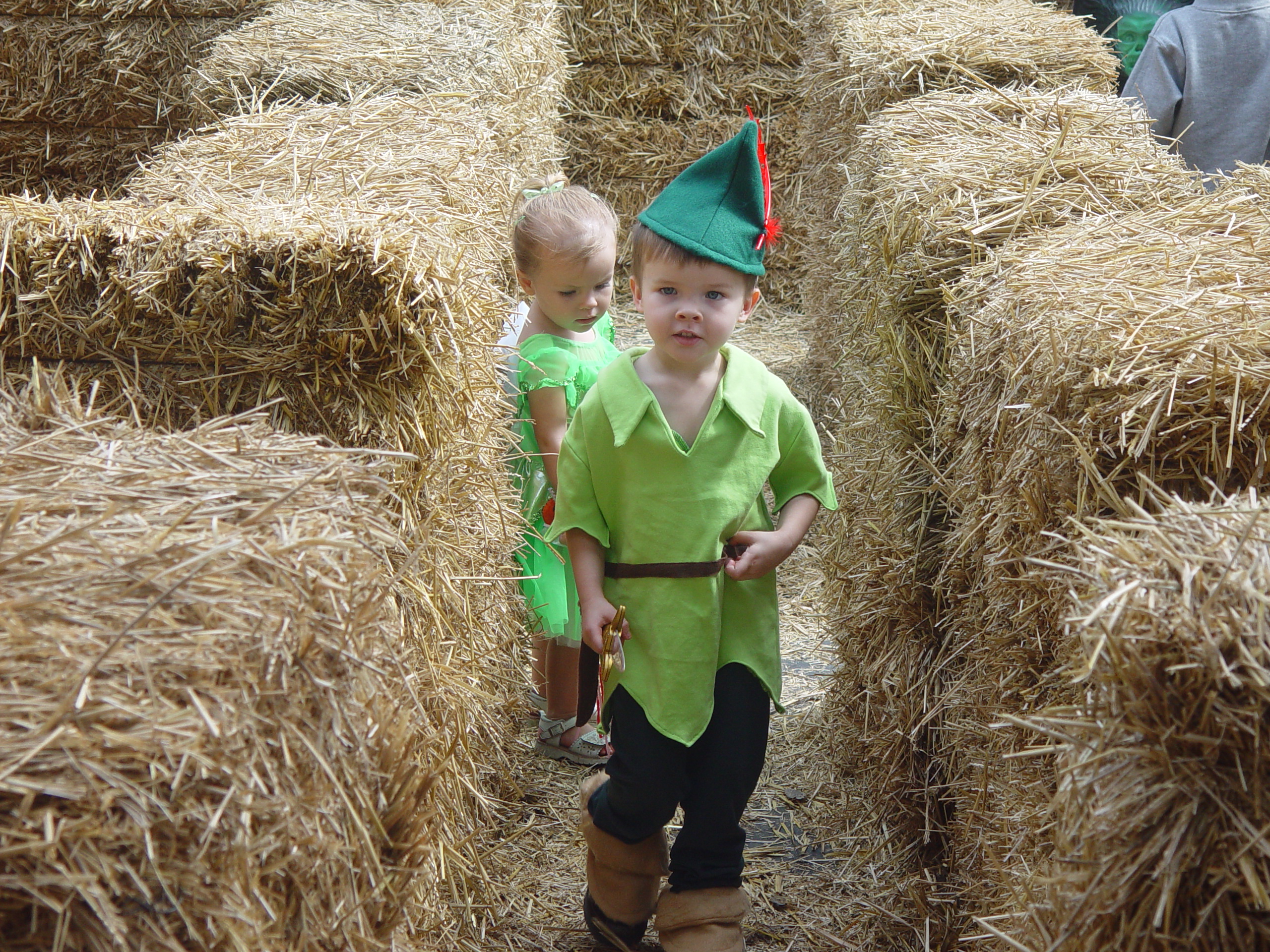 Red Barn Halloween Pumpkin Patch, Building Our Haunted House