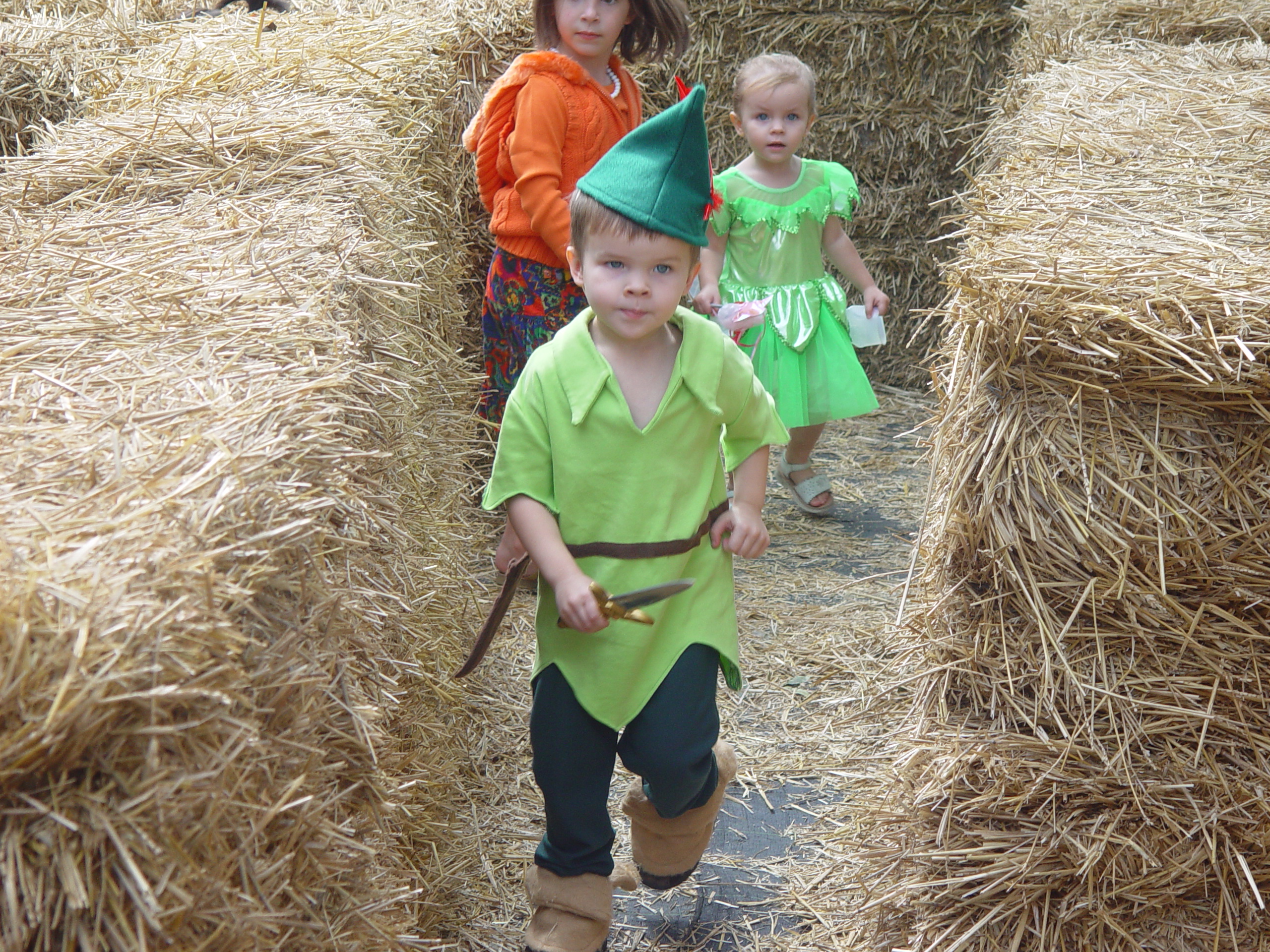 Red Barn Halloween Pumpkin Patch, Building Our Haunted House