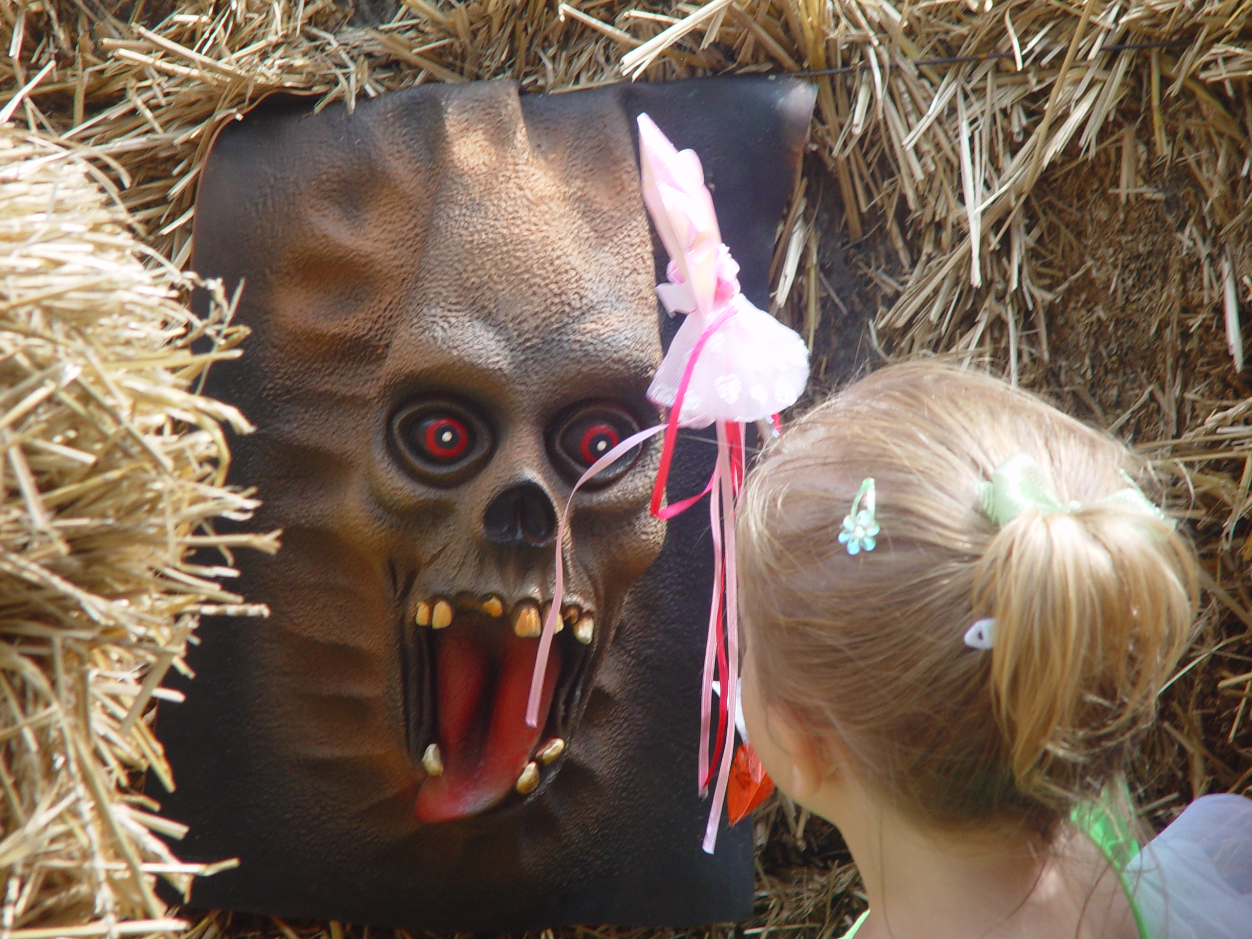 Red Barn Halloween Pumpkin Patch, Building Our Haunted House