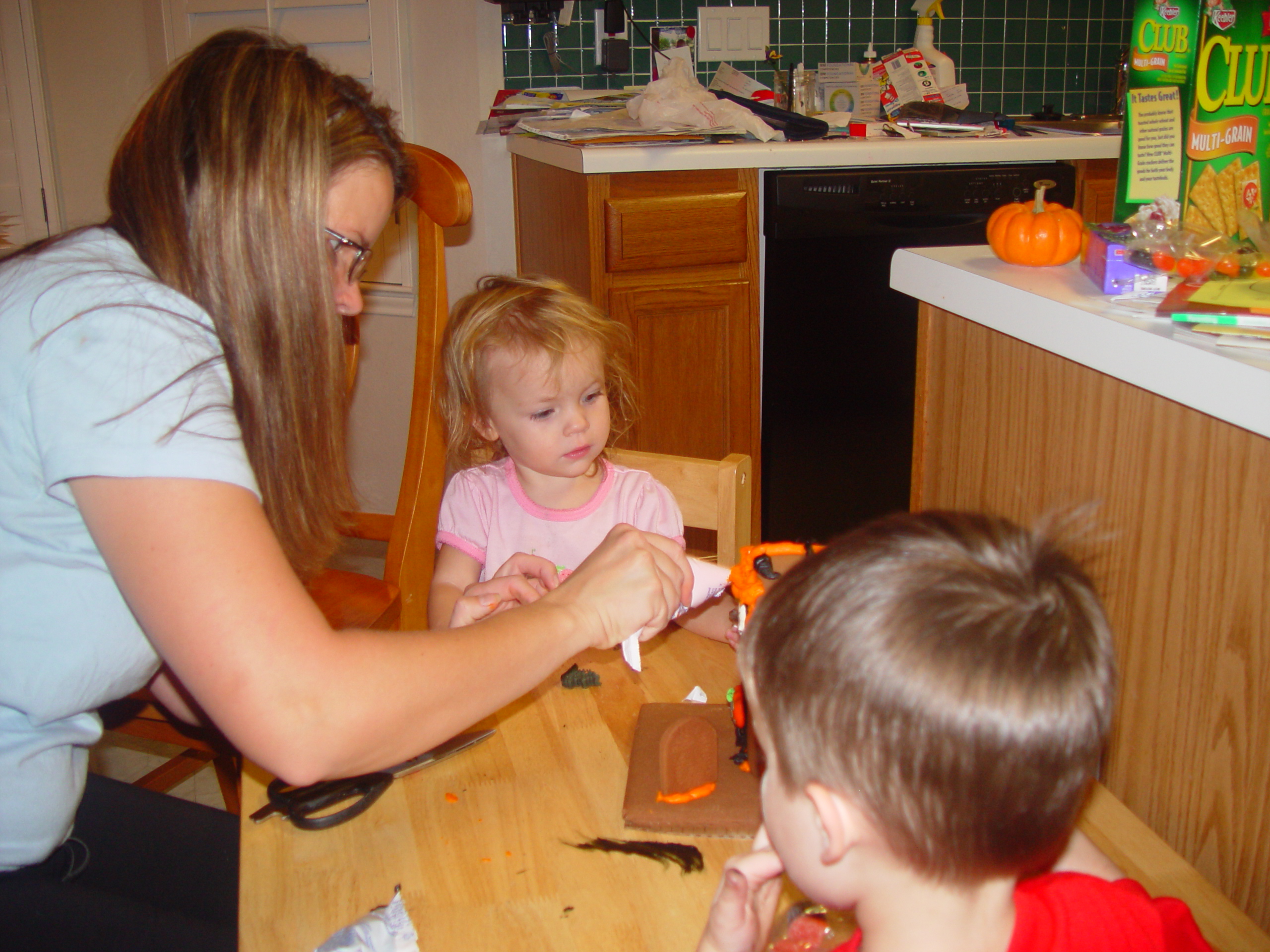 Red Barn Halloween Pumpkin Patch, Building Our Haunted House