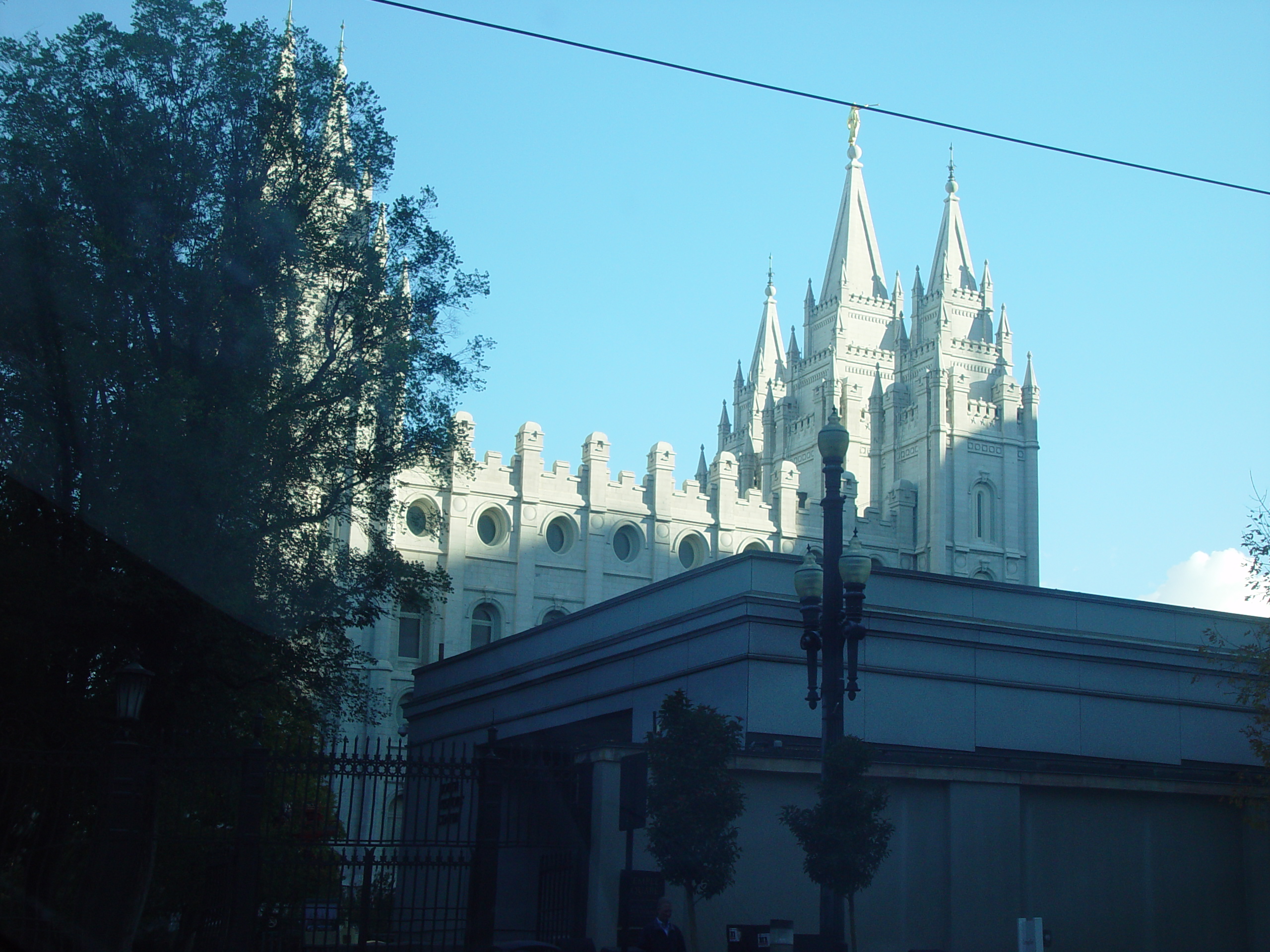 Temple Square, Logan High Football @ Bear River (Taylor Ballam #93, Jordan Ballam #42)