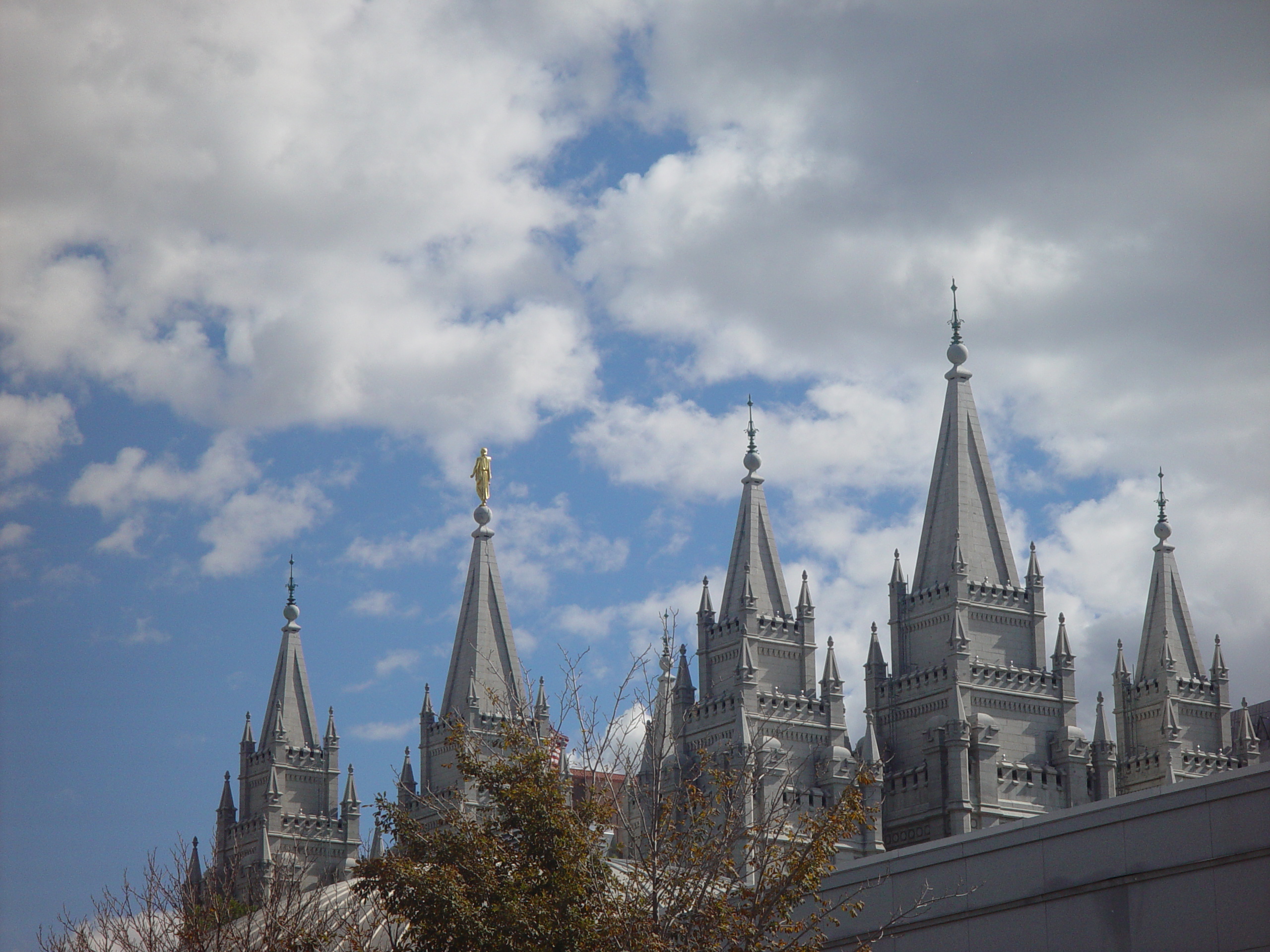 Temple Square, Logan High Football @ Bear River (Taylor Ballam #93, Jordan Ballam #42)