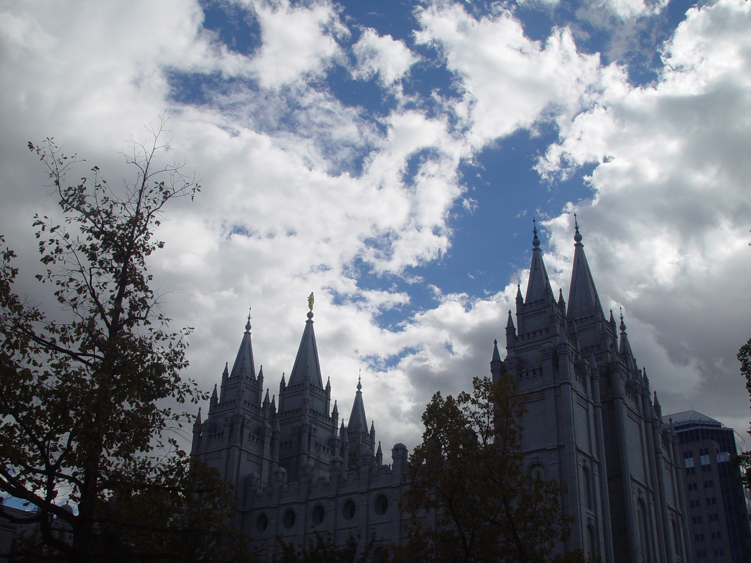 Temple Square, Logan High Football @ Bear River (Taylor Ballam #93, Jordan Ballam #42)