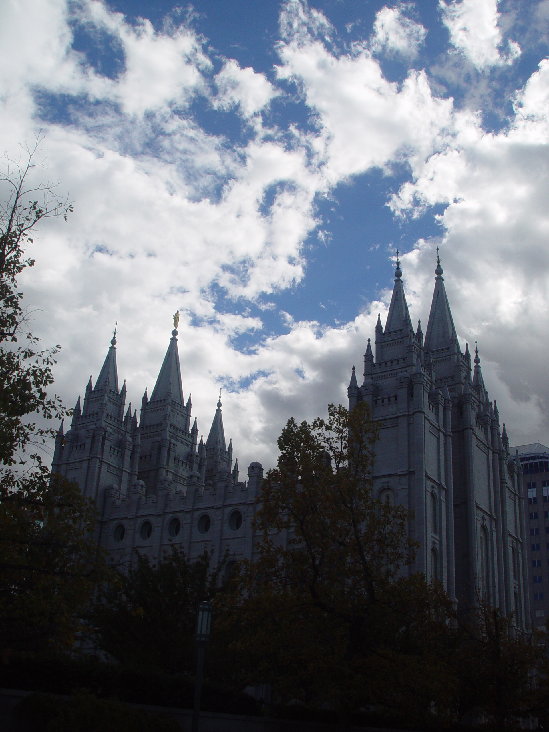 Temple Square, Logan High Football @ Bear River (Taylor Ballam #93, Jordan Ballam #42)