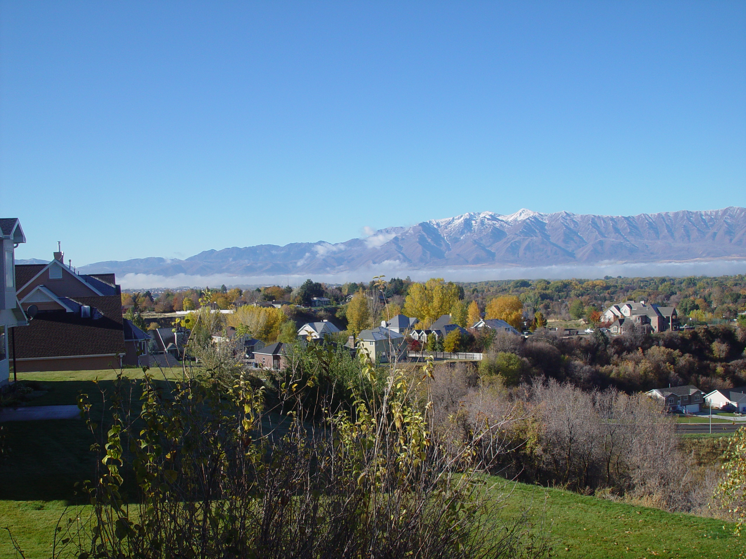 Playing in the Leaves, The Pumpkin Walk (North Logan, Utah)