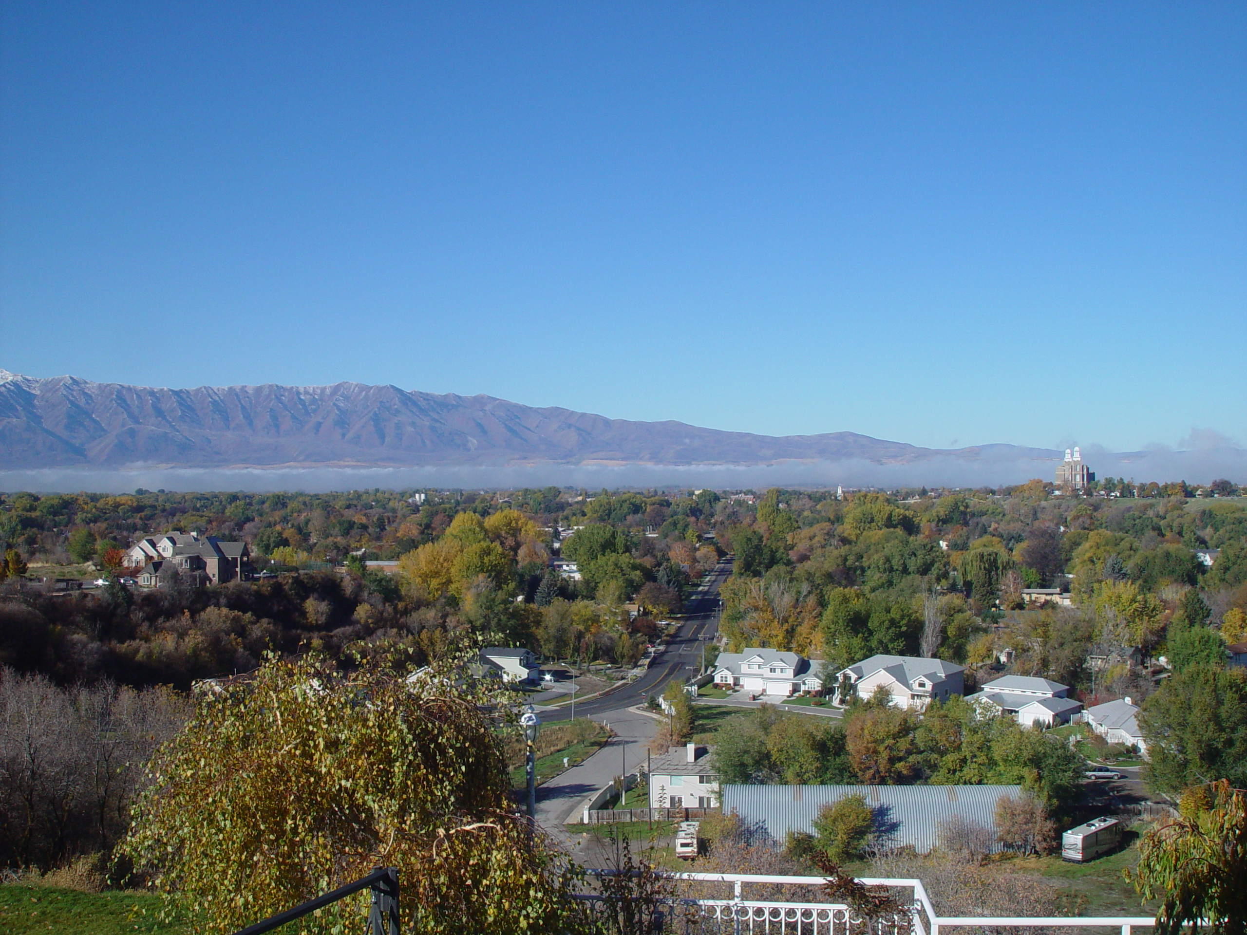 Playing in the Leaves, The Pumpkin Walk (North Logan, Utah)