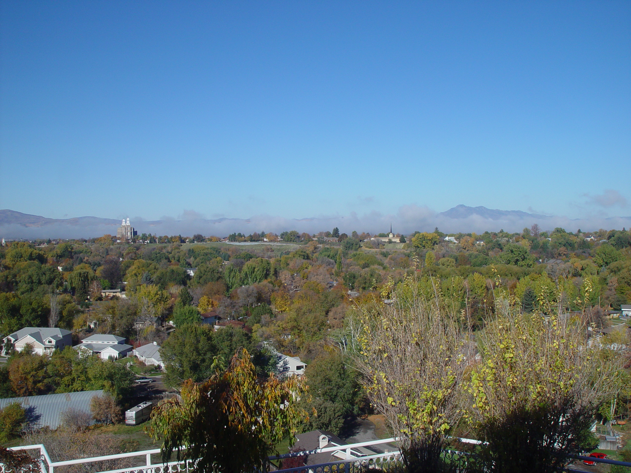 Playing in the Leaves, The Pumpkin Walk (North Logan, Utah)