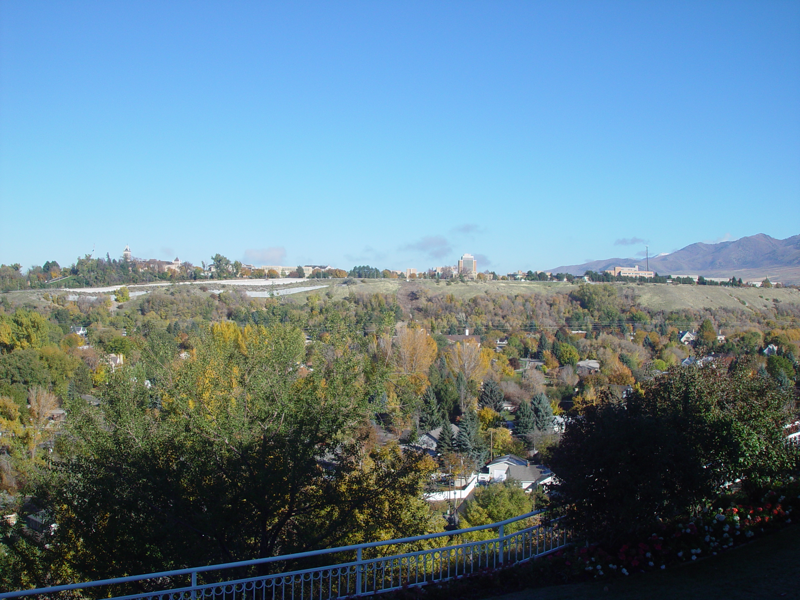 Playing in the Leaves, The Pumpkin Walk (North Logan, Utah)