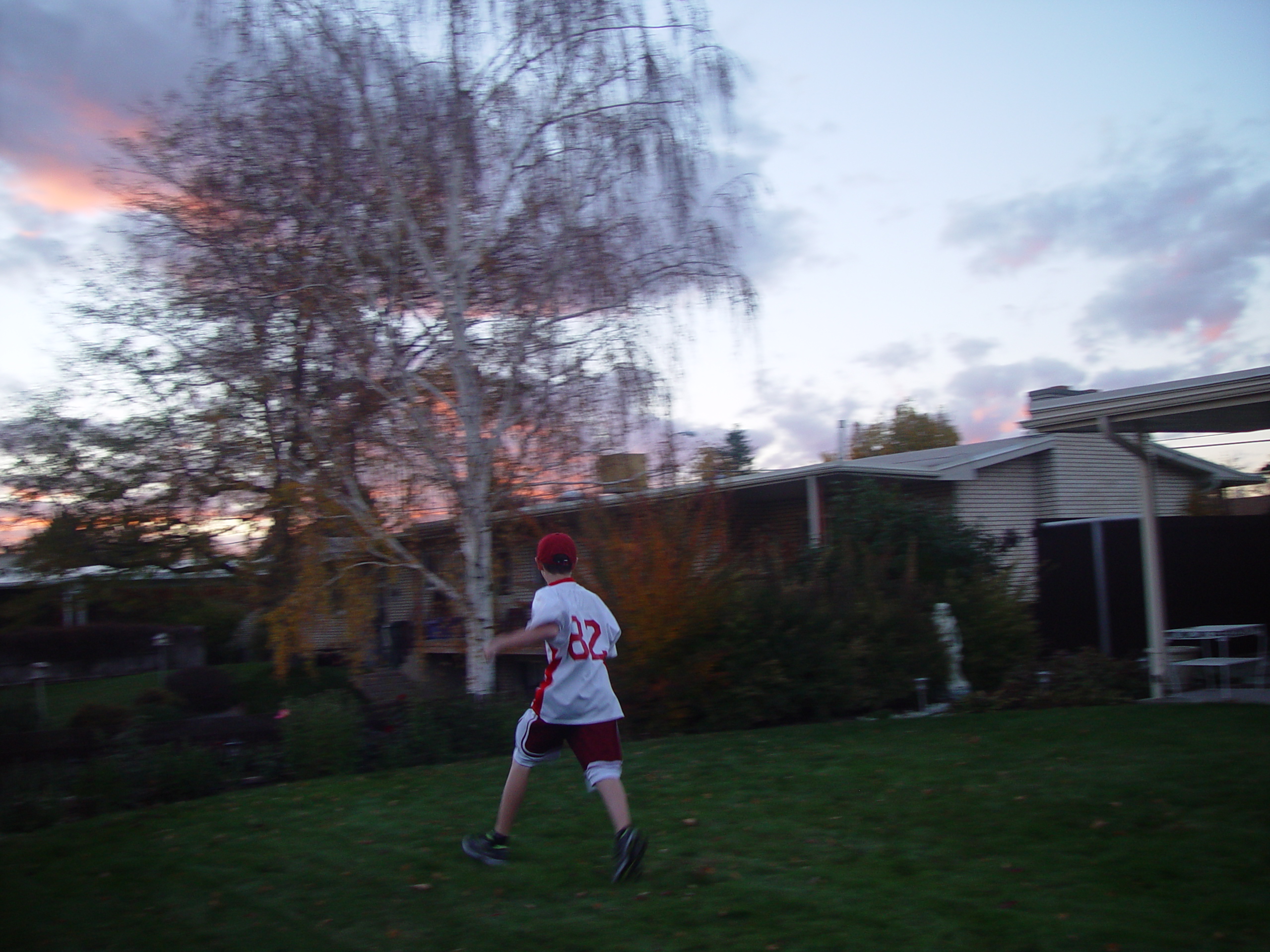 Playing in the Leaves, The Pumpkin Walk (North Logan, Utah)