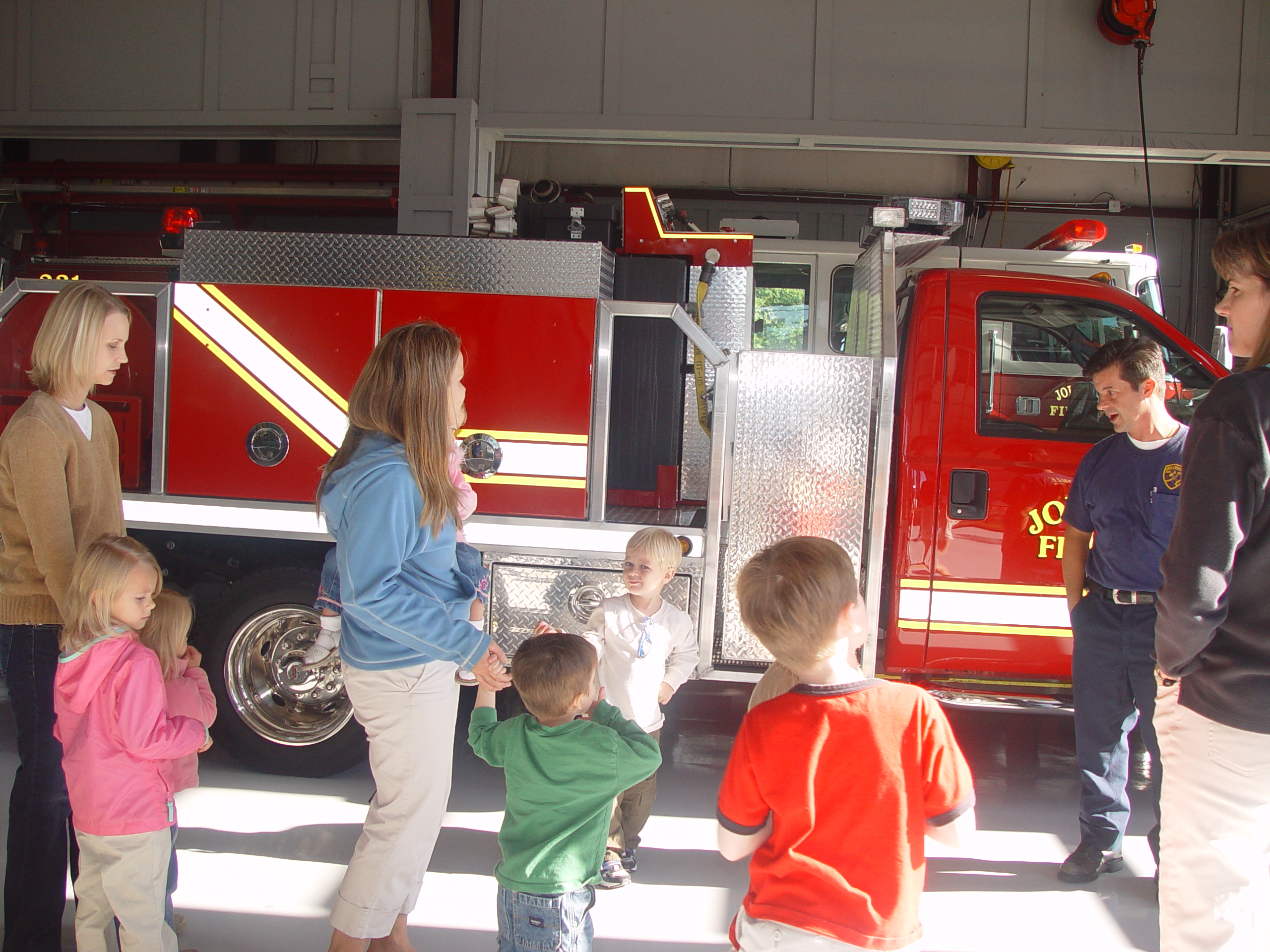 Joy School - Halloween Parade, Trip To The Fire Department