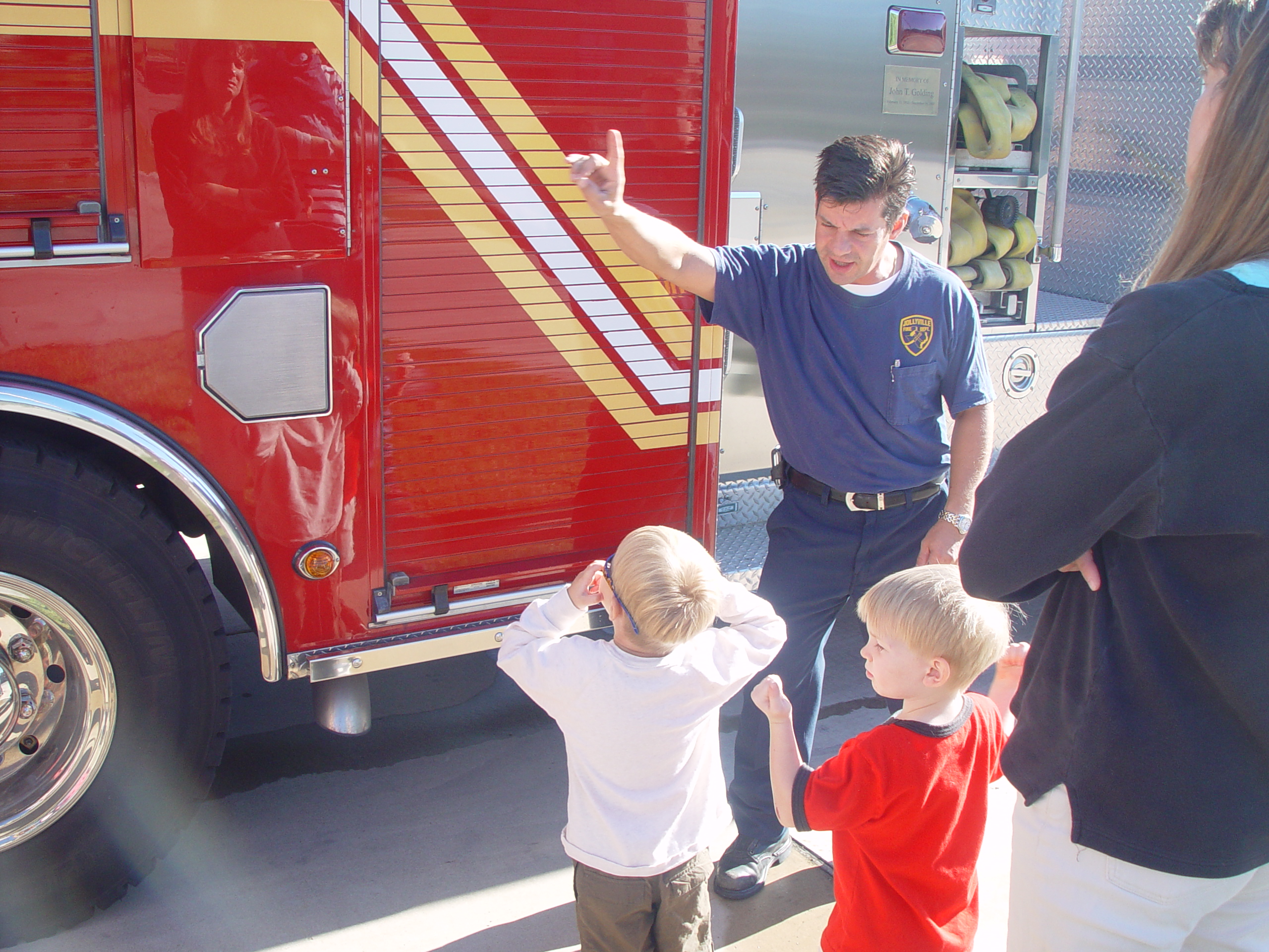 Joy School - Halloween Parade, Trip To The Fire Department