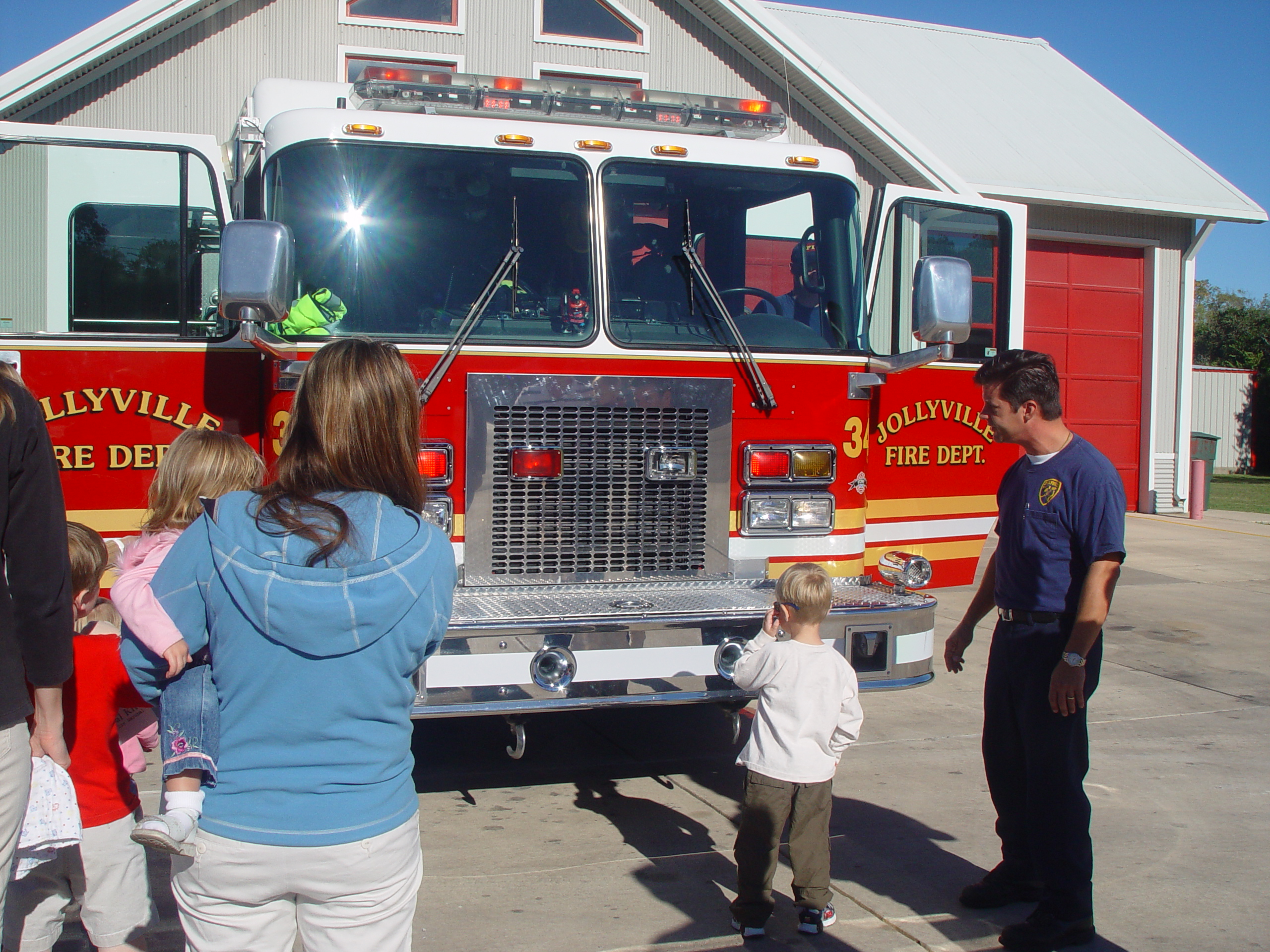 Joy School - Halloween Parade, Trip To The Fire Department