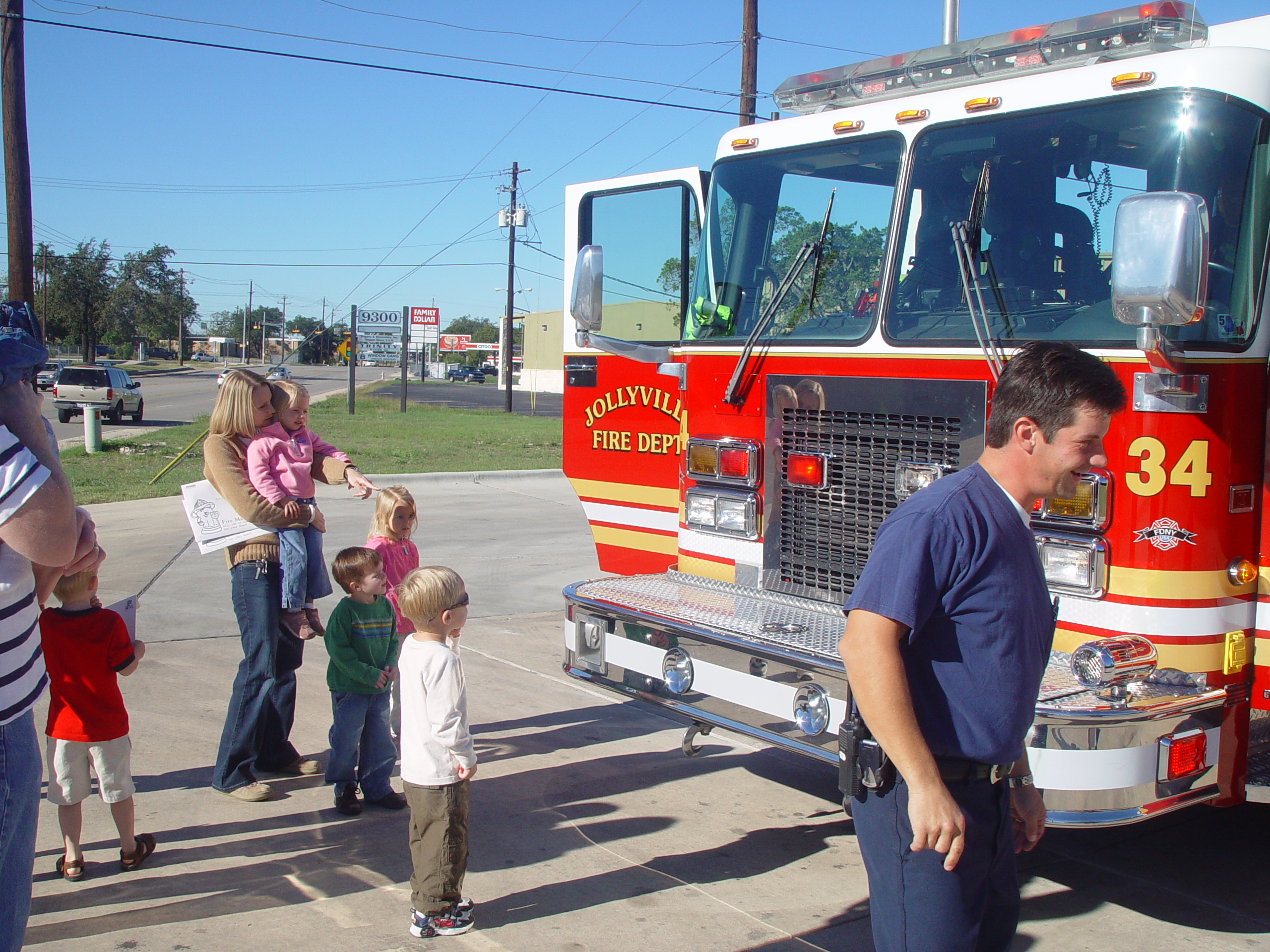 Joy School - Halloween Parade, Trip To The Fire Department