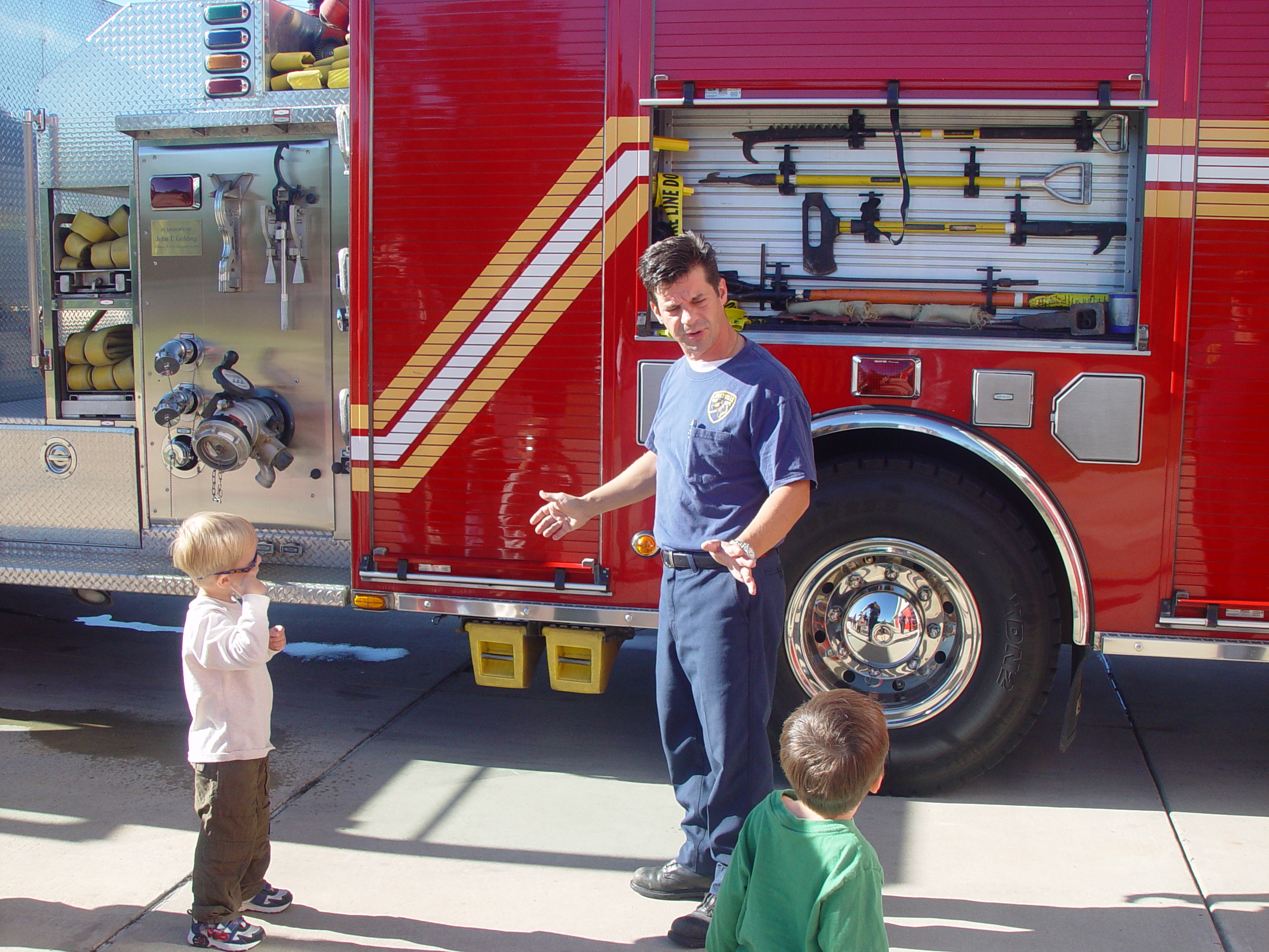 Joy School - Halloween Parade, Trip To The Fire Department