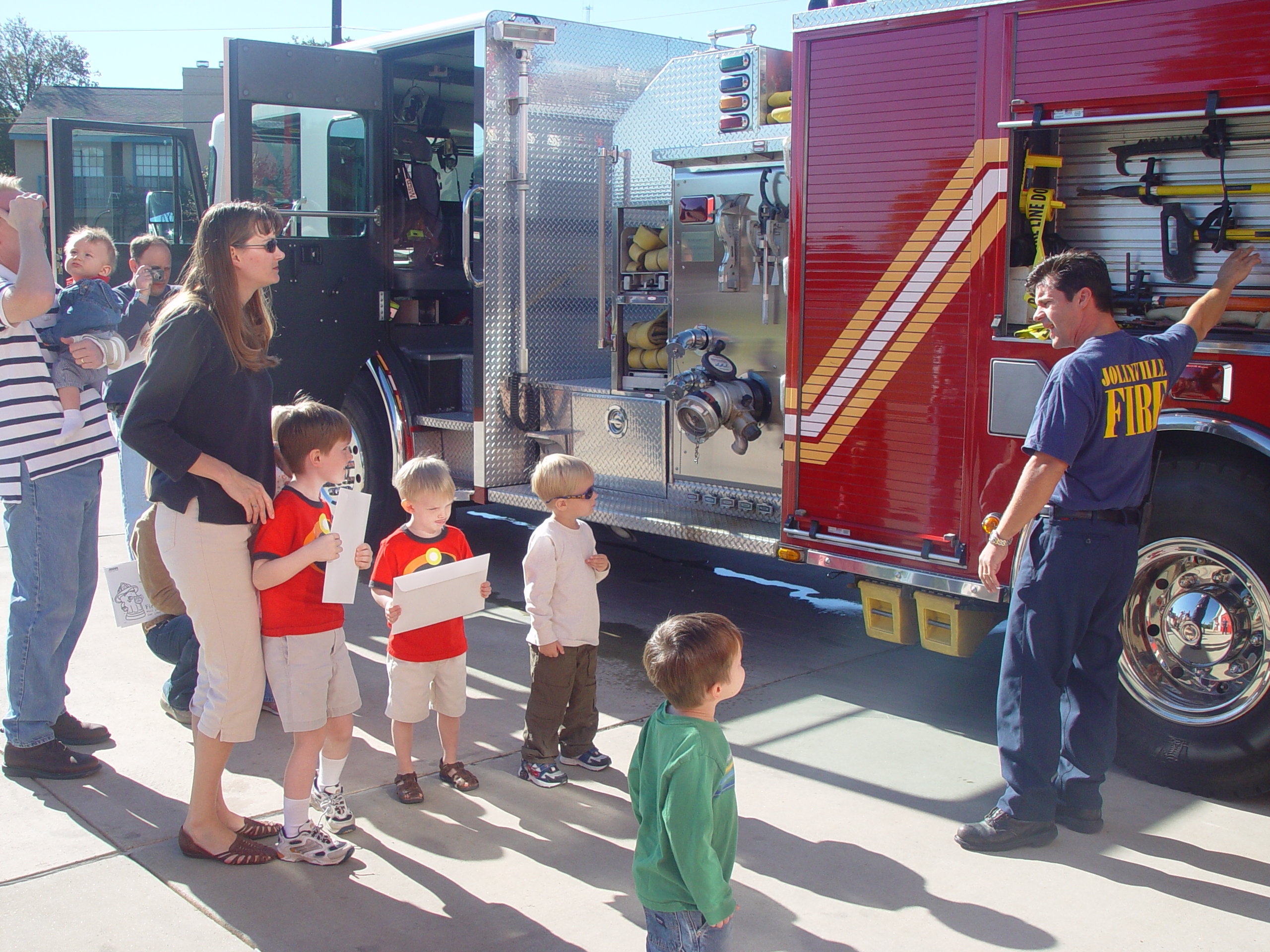 Joy School - Halloween Parade, Trip To The Fire Department
