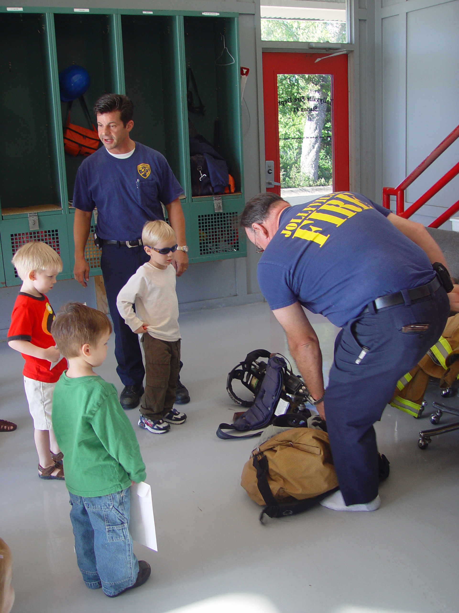 Joy School - Halloween Parade, Trip To The Fire Department
