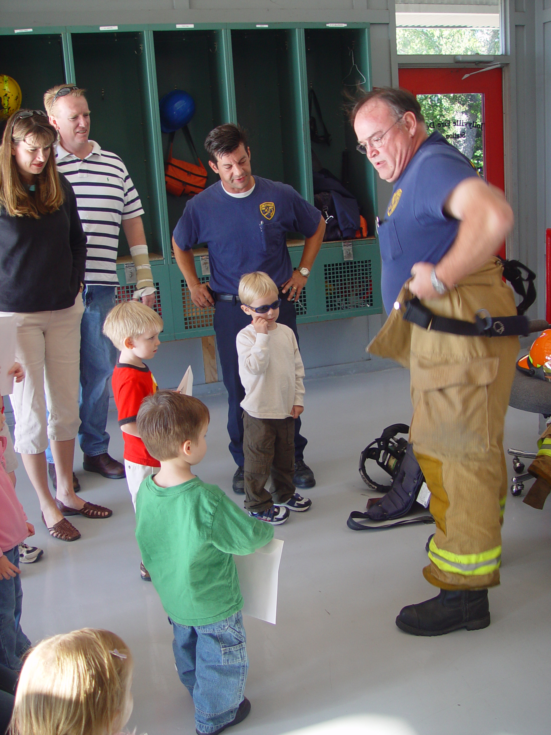 Joy School - Halloween Parade, Trip To The Fire Department