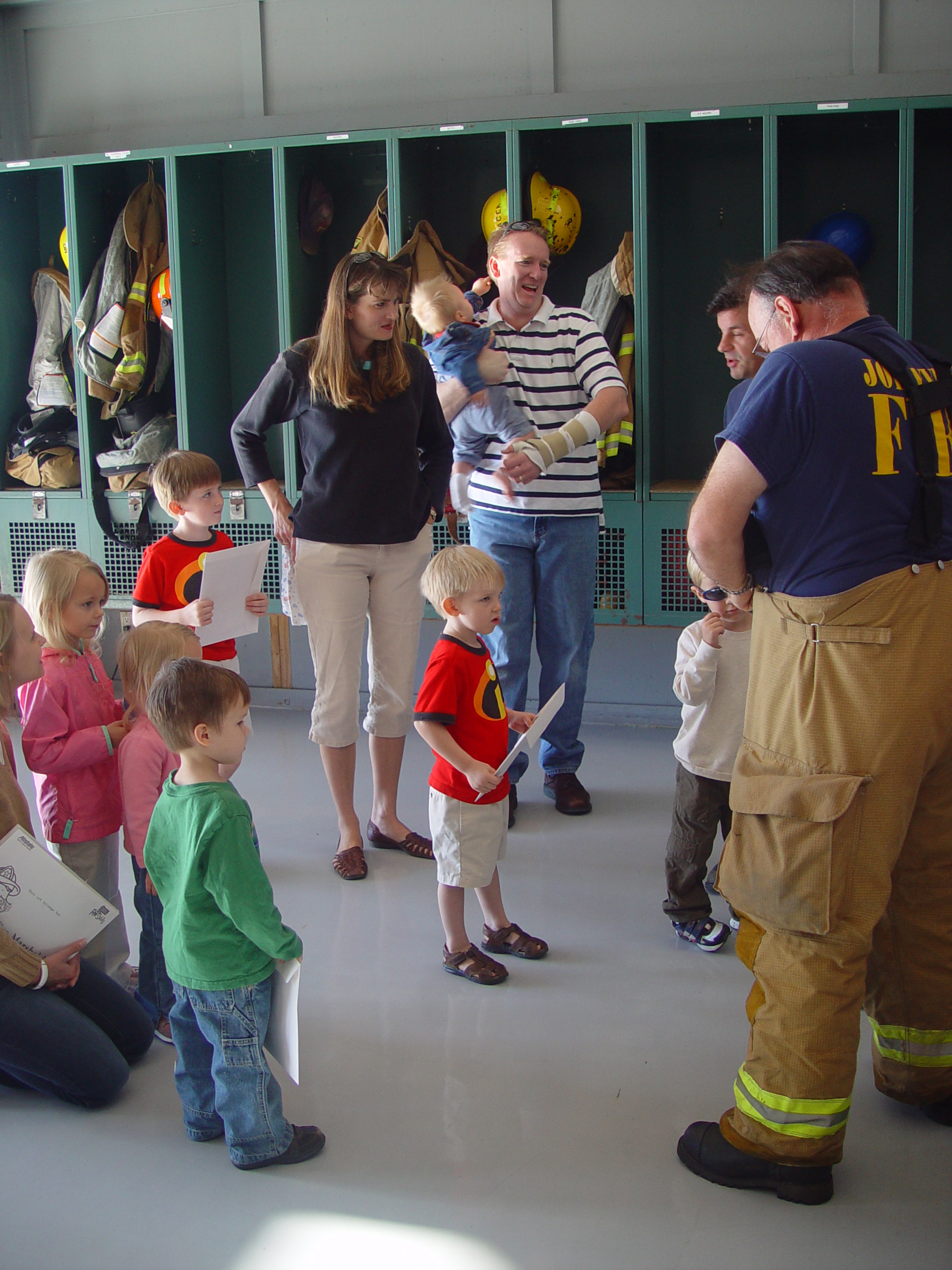 Joy School - Halloween Parade, Trip To The Fire Department