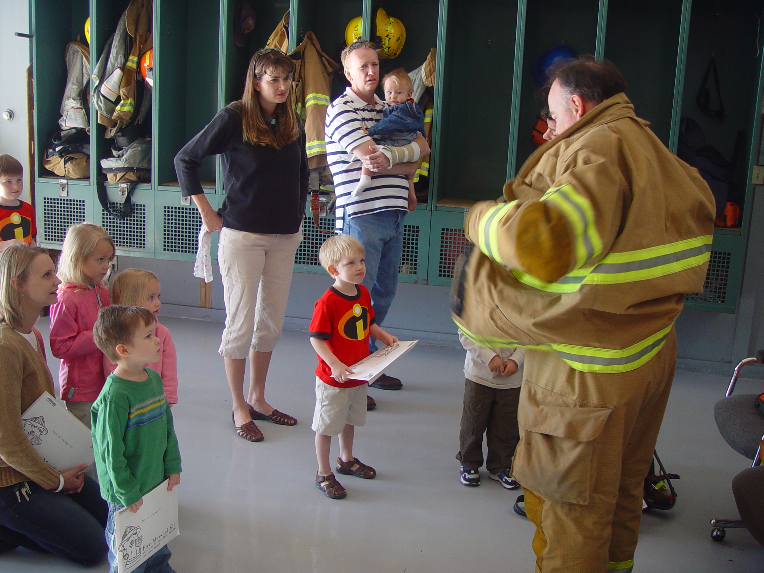 Joy School - Halloween Parade, Trip To The Fire Department