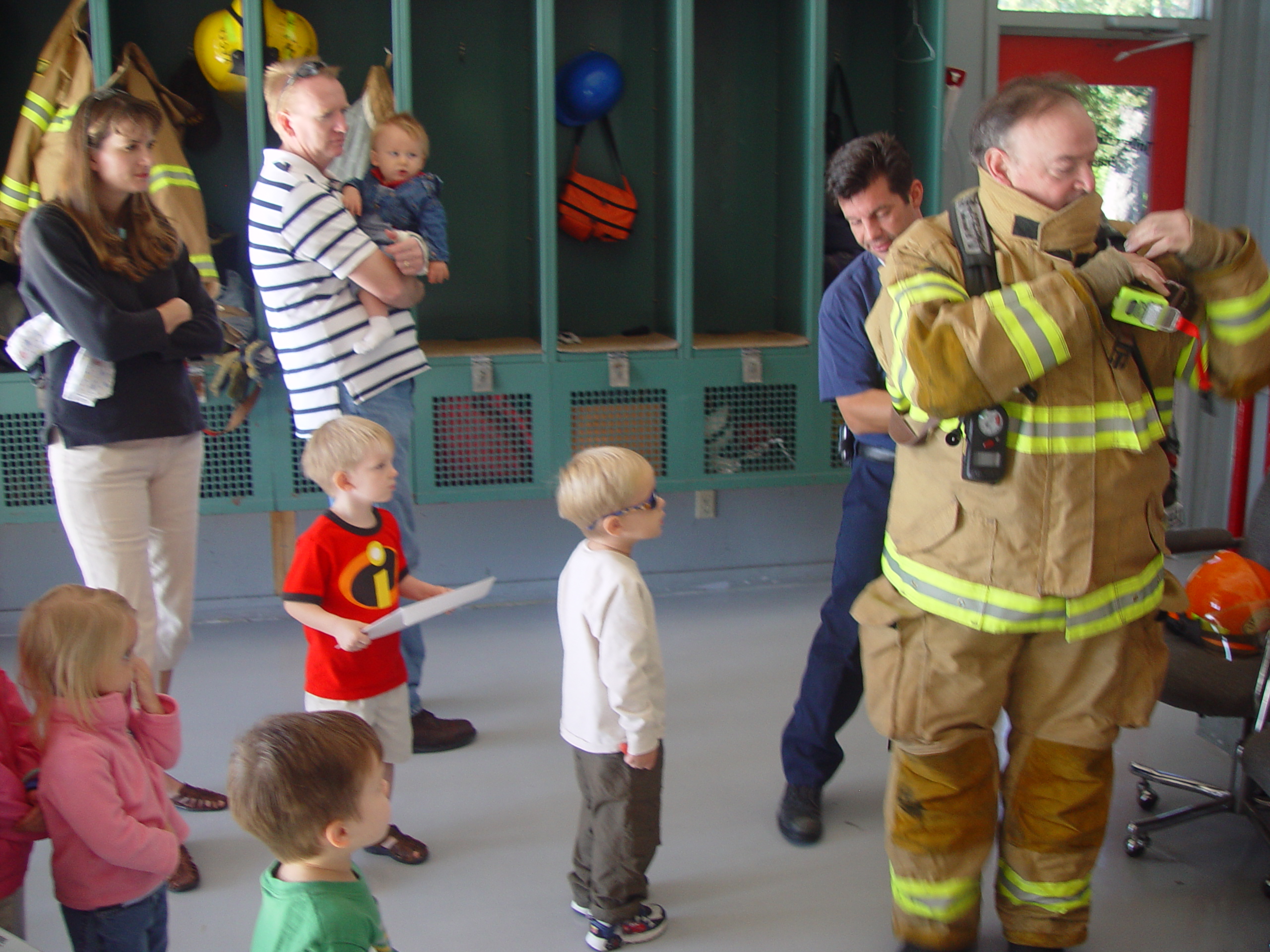 Joy School - Halloween Parade, Trip To The Fire Department