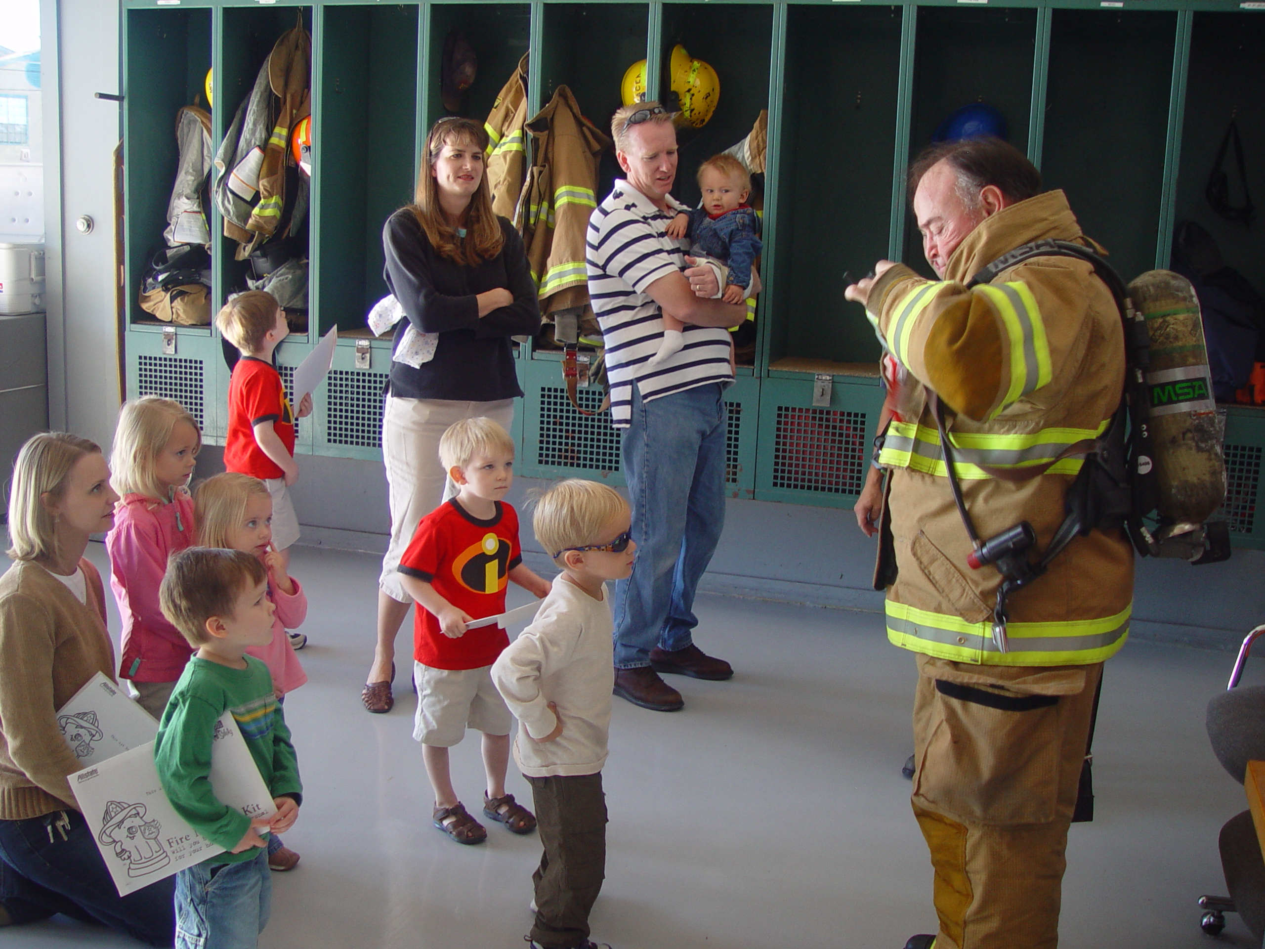 Joy School - Halloween Parade, Trip To The Fire Department