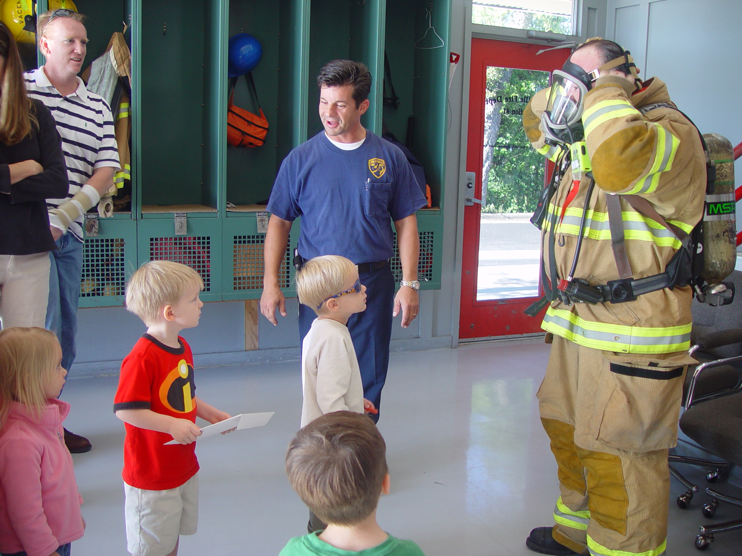 Joy School - Halloween Parade, Trip To The Fire Department