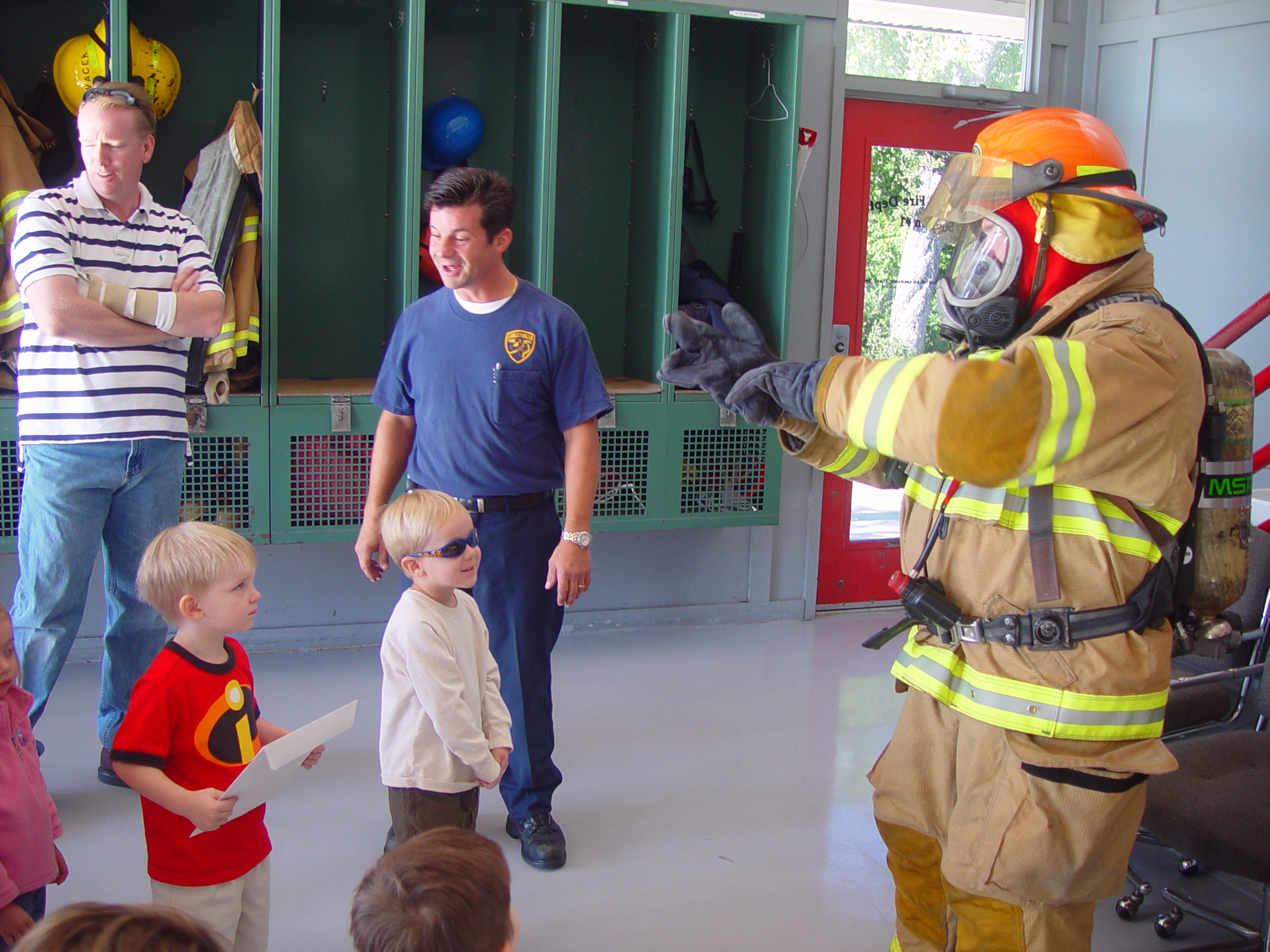 Joy School - Halloween Parade, Trip To The Fire Department