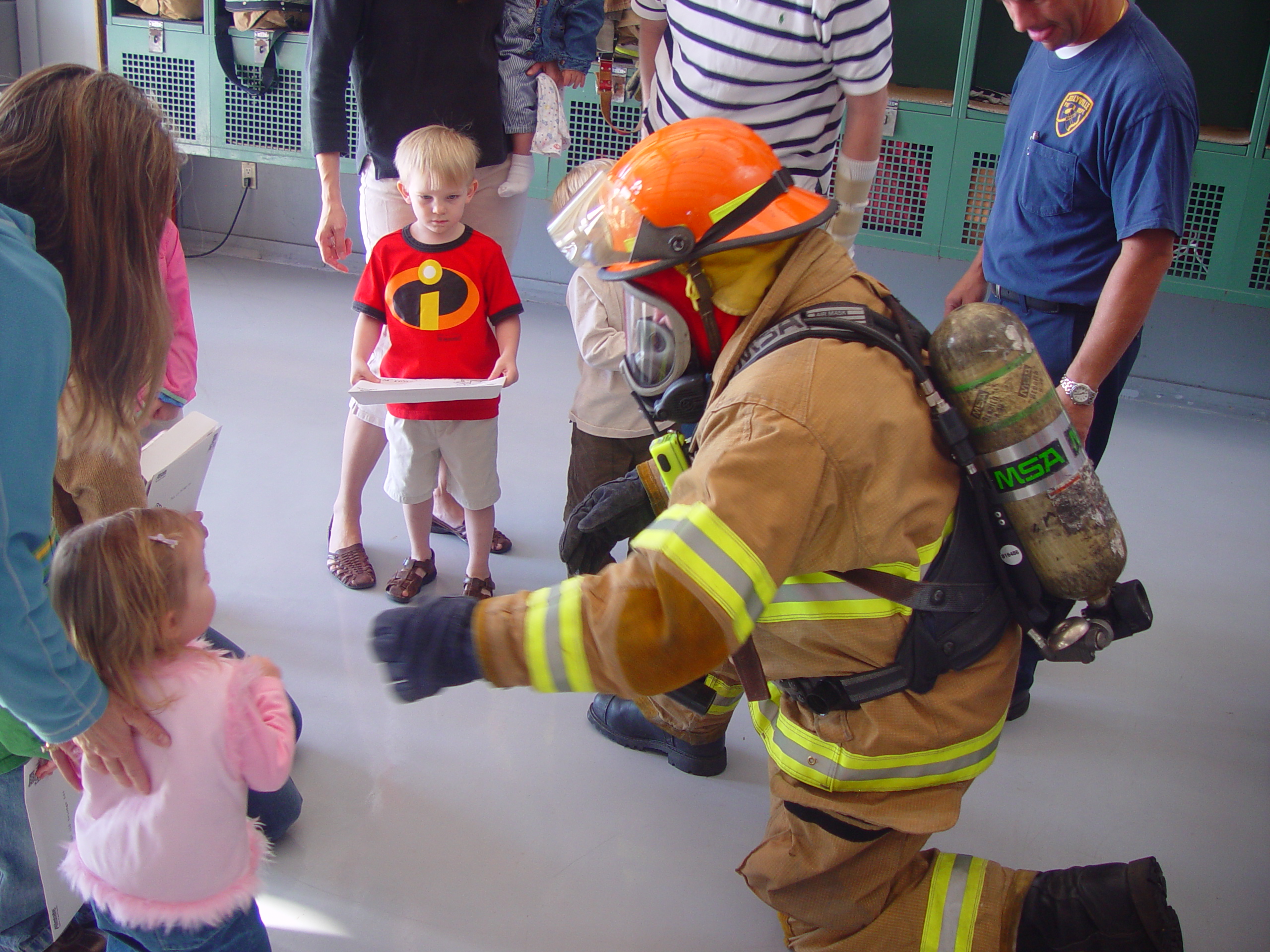 Joy School - Halloween Parade, Trip To The Fire Department