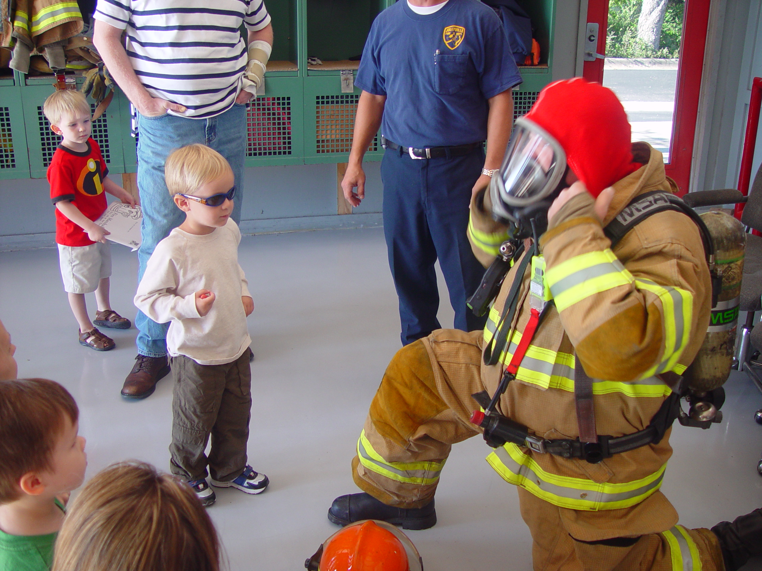 Joy School - Halloween Parade, Trip To The Fire Department