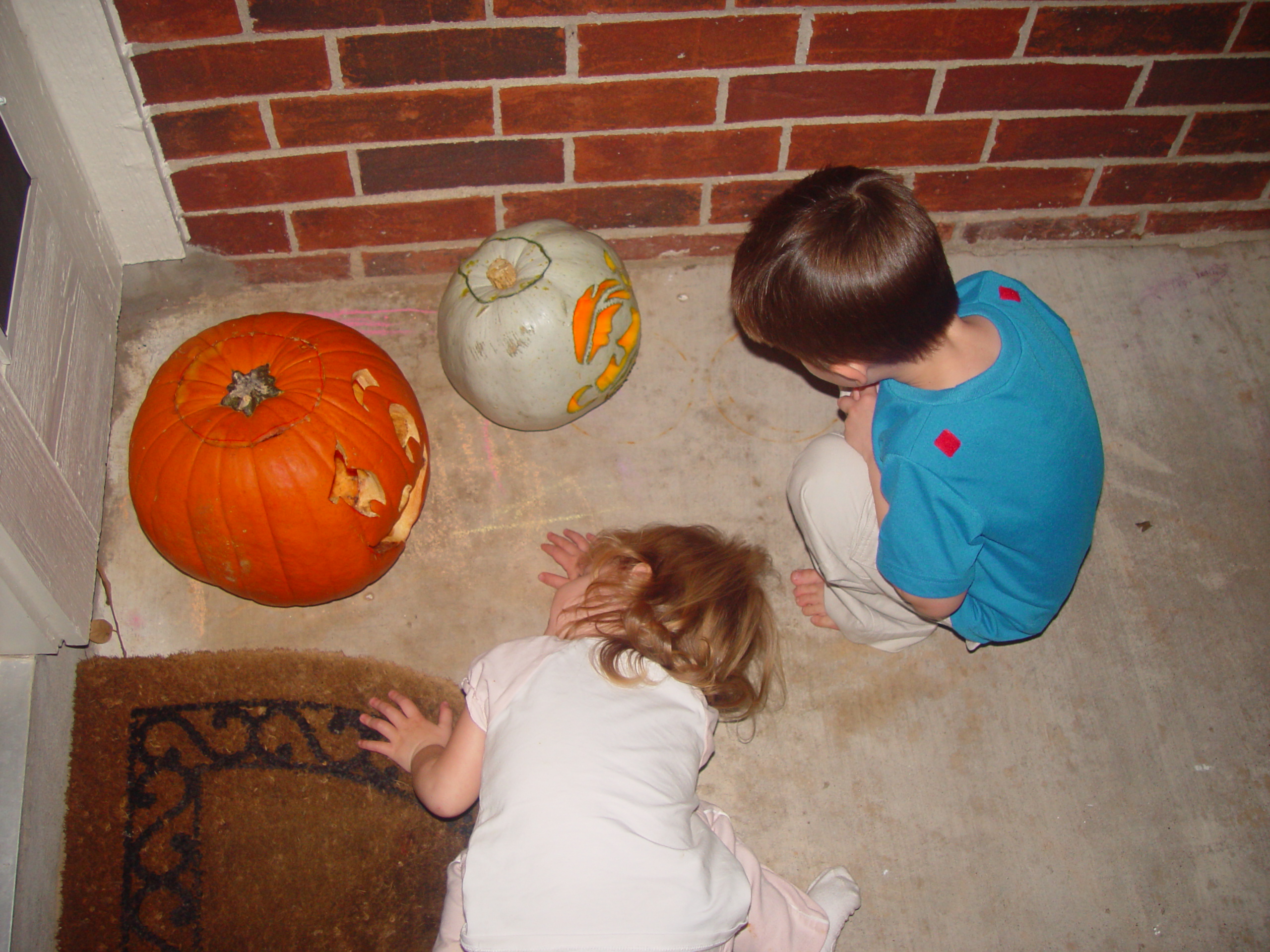 Halloween 2006 - Trunk or Treat, Carving Pumpkins with Meghann & Kanak, IBM, Nacho's Stretchy Pants, Trick or Treat