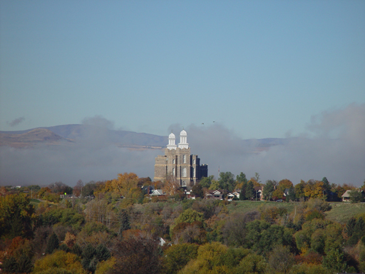 Playing in the Leaves, The Pumpkin Walk (North Logan, Utah)