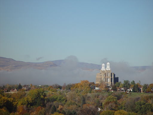 Playing in the Leaves, The Pumpkin Walk (North Logan, Utah)