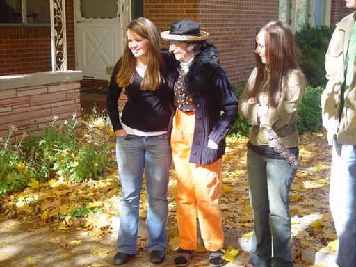 Playing in the Leaves, The Pumpkin Walk (North Logan, Utah)