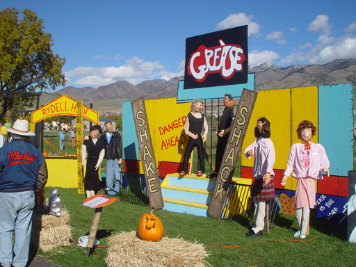 Playing in the Leaves, The Pumpkin Walk (North Logan, Utah)