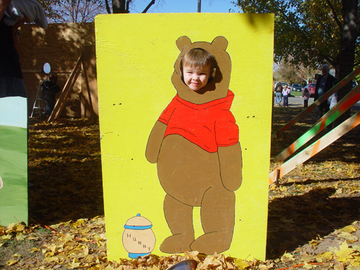 Playing in the Leaves, The Pumpkin Walk (North Logan, Utah)