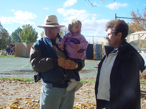 Playing in the Leaves, The Pumpkin Walk (North Logan, Utah)