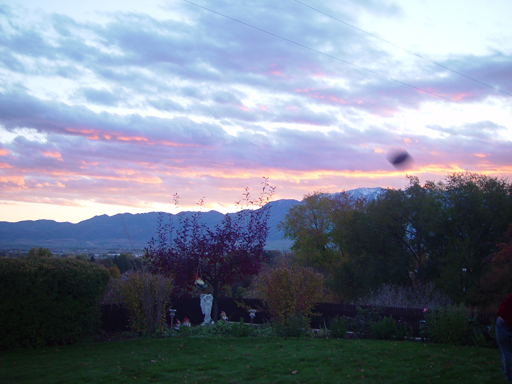 Playing in the Leaves, The Pumpkin Walk (North Logan, Utah)