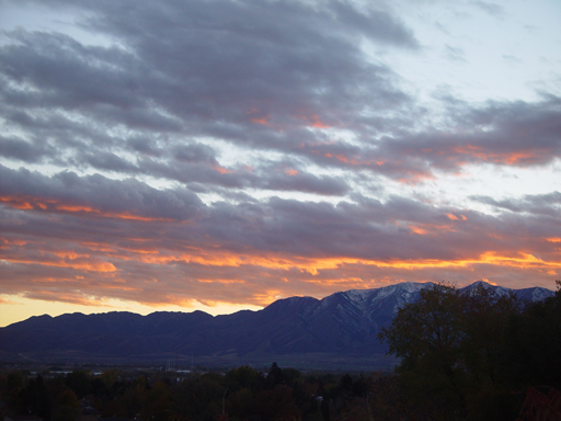 Playing in the Leaves, The Pumpkin Walk (North Logan, Utah)