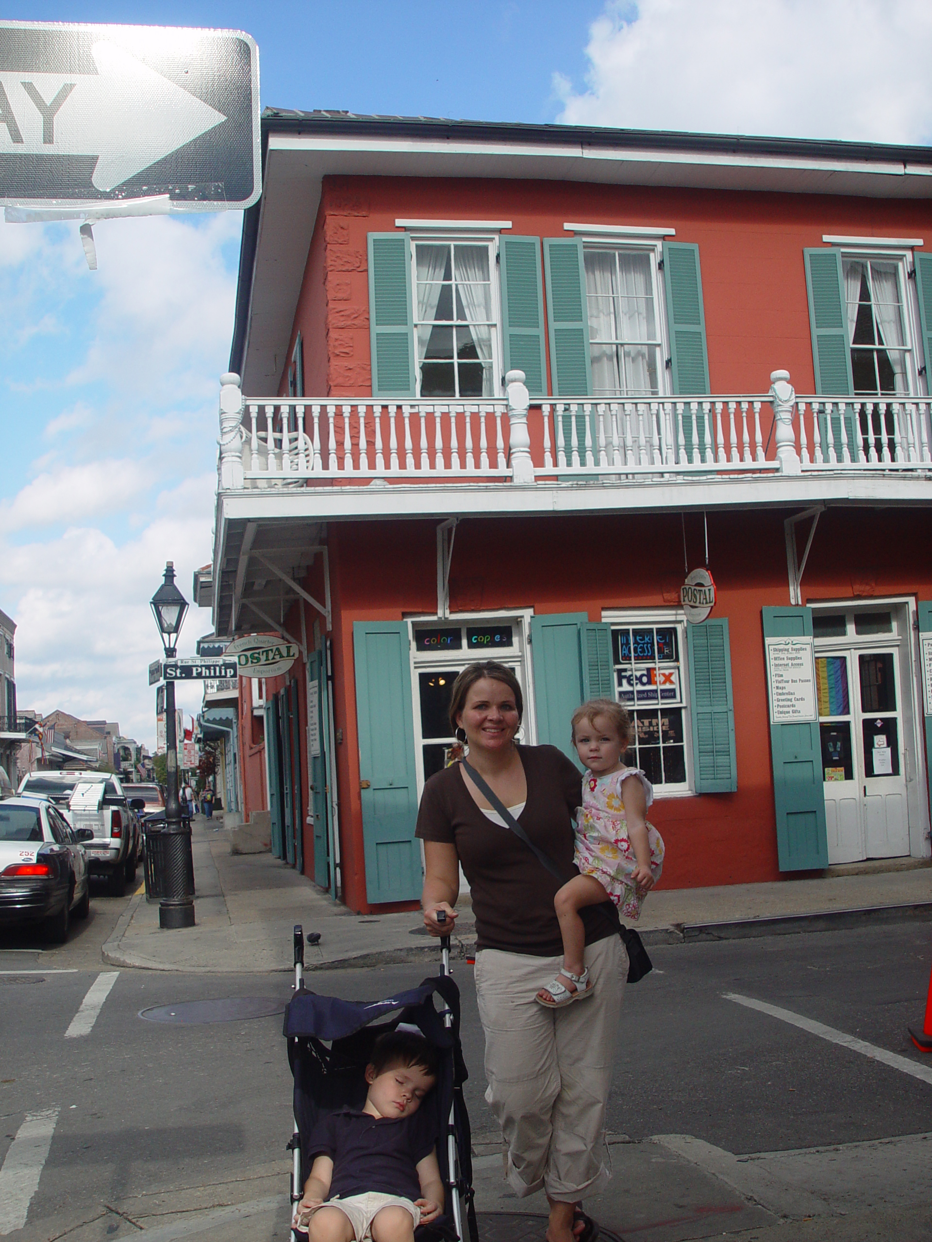 New Orleans Trip - Day 2 (Ava's 2nd Birthday, French Quarter, Cafe Du Monde)