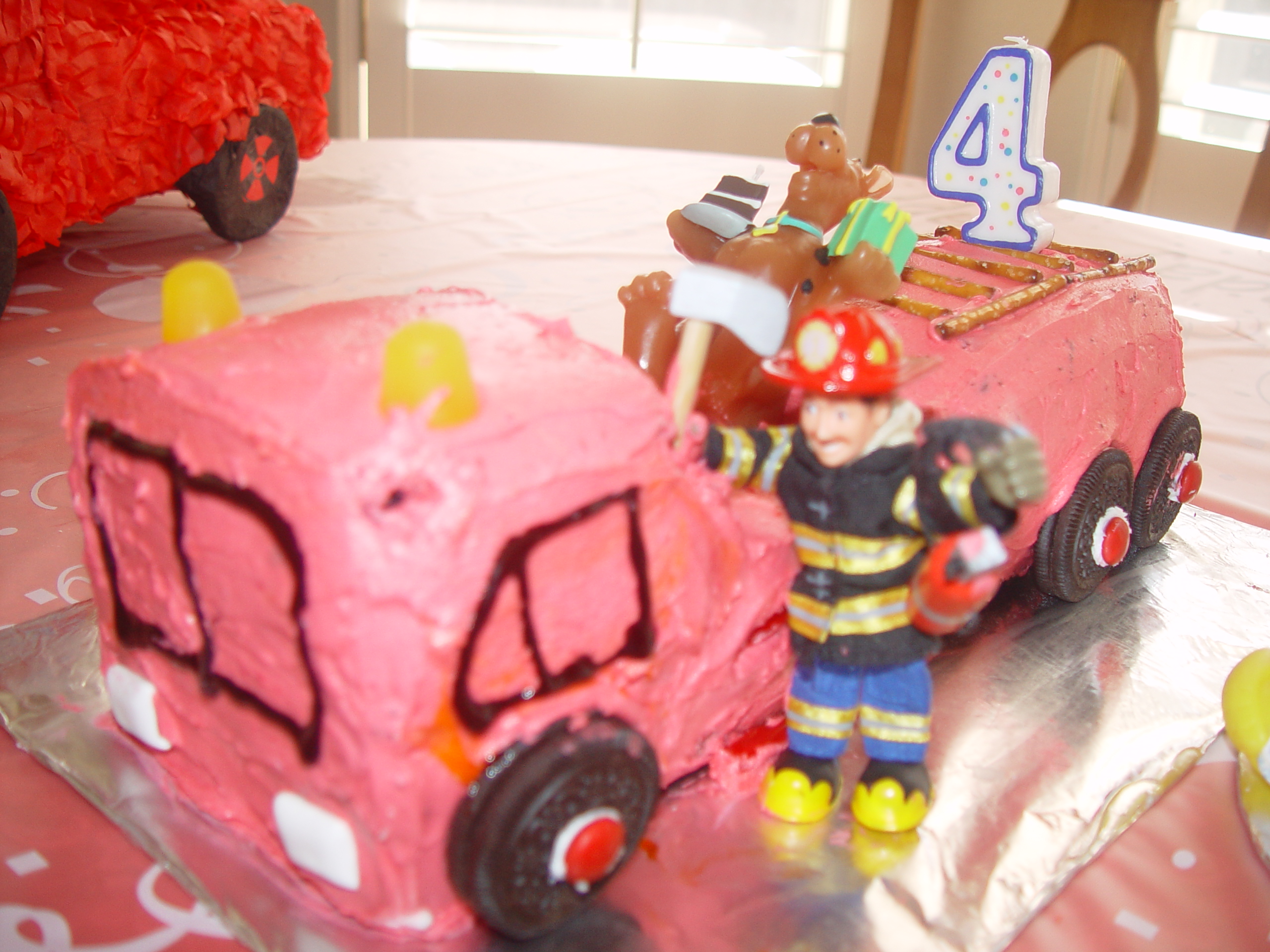 Zack's Fireman Birthday Party (5 years old)