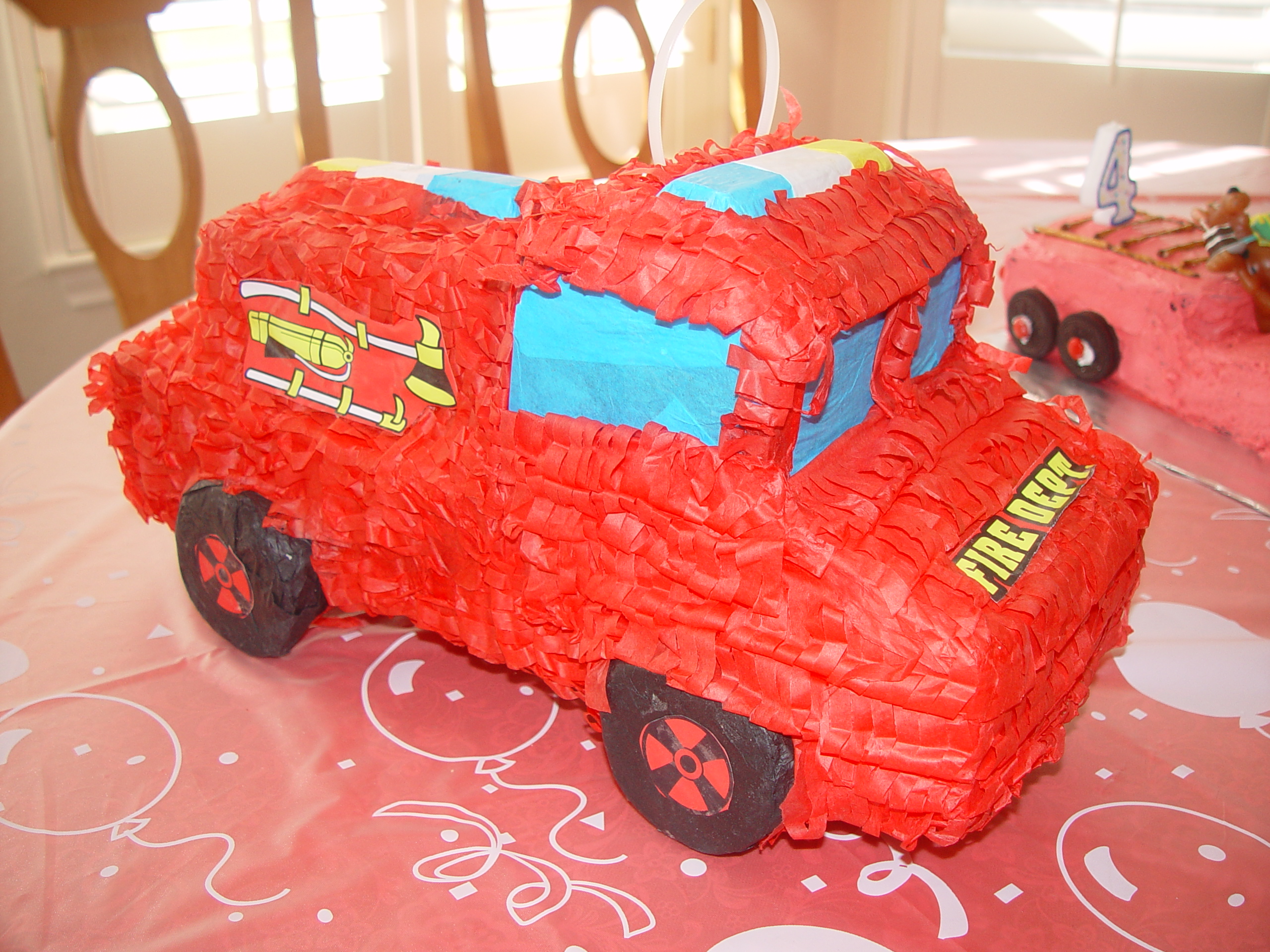 Zack's Fireman Birthday Party (5 years old)