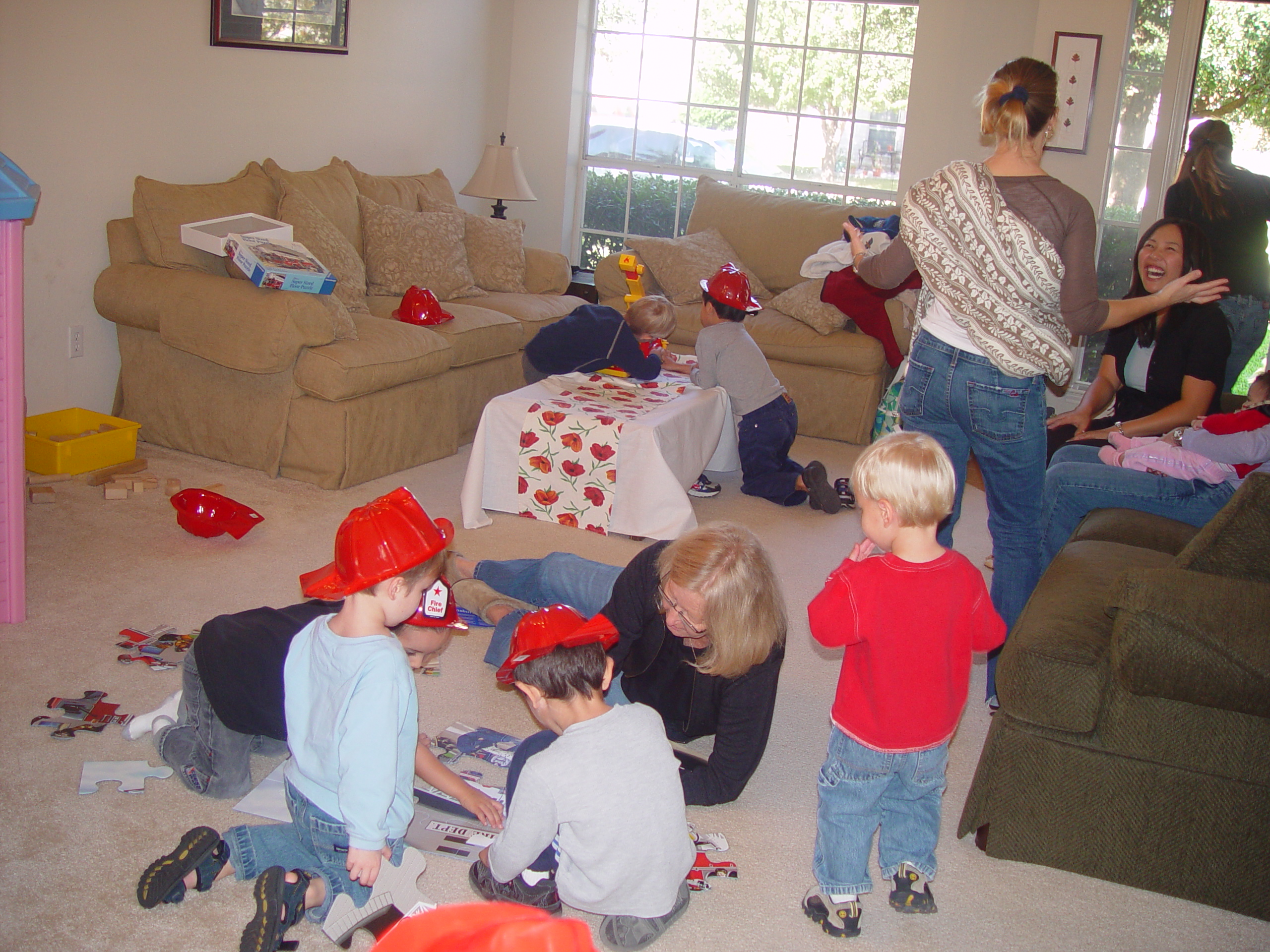 Zack's Fireman Birthday Party (5 years old)