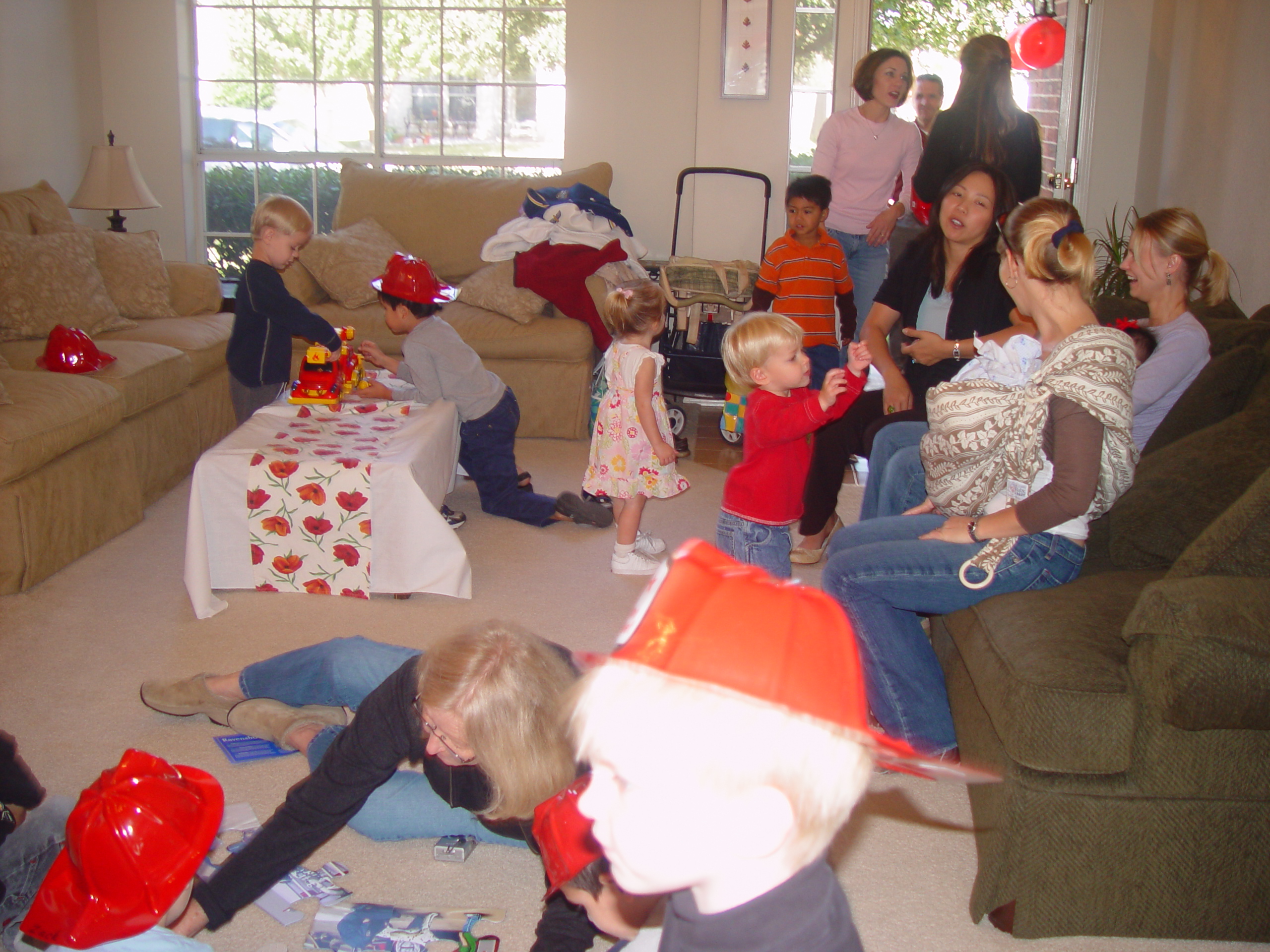 Zack's Fireman Birthday Party (5 years old)