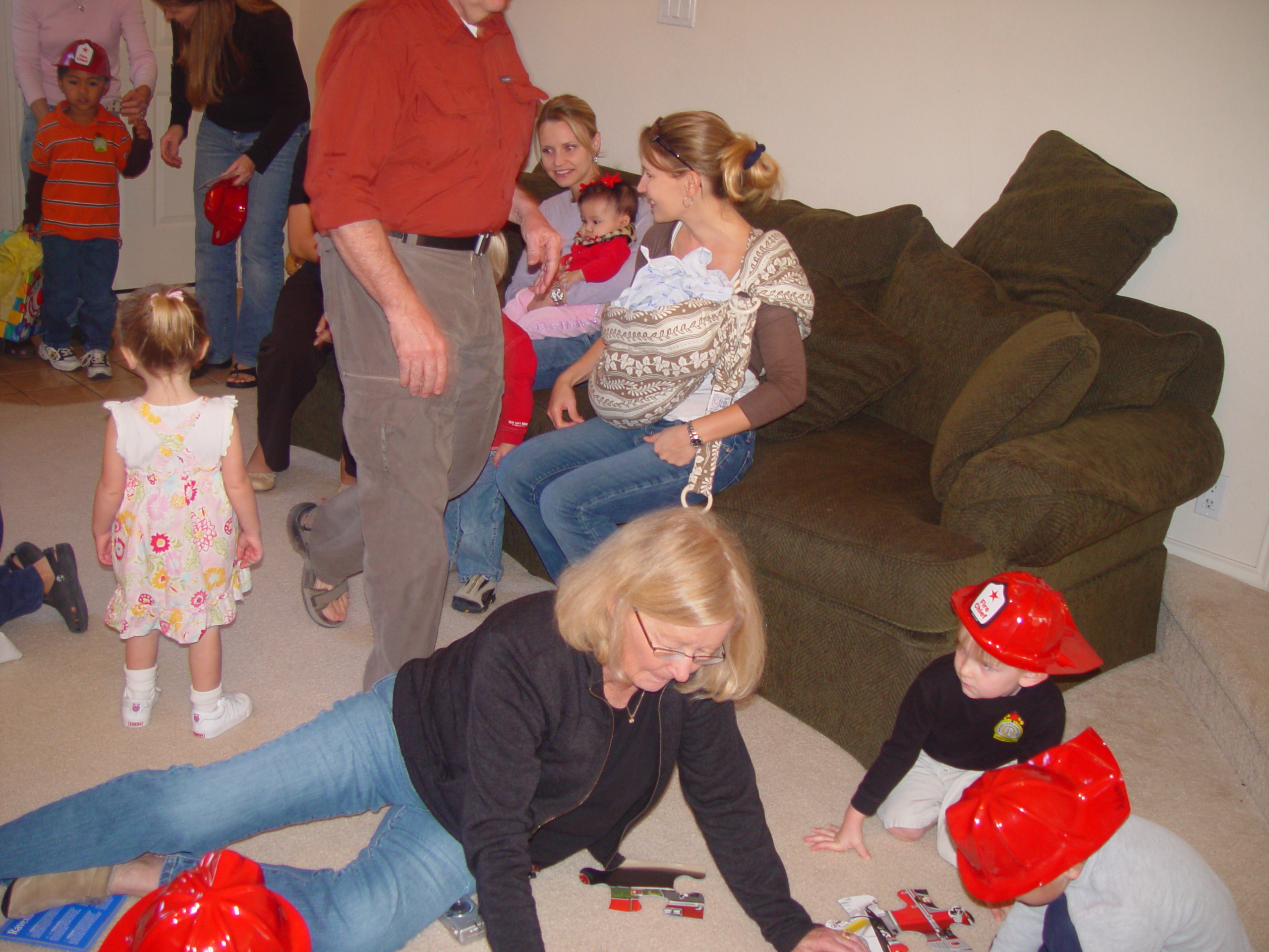 Zack's Fireman Birthday Party (5 years old)