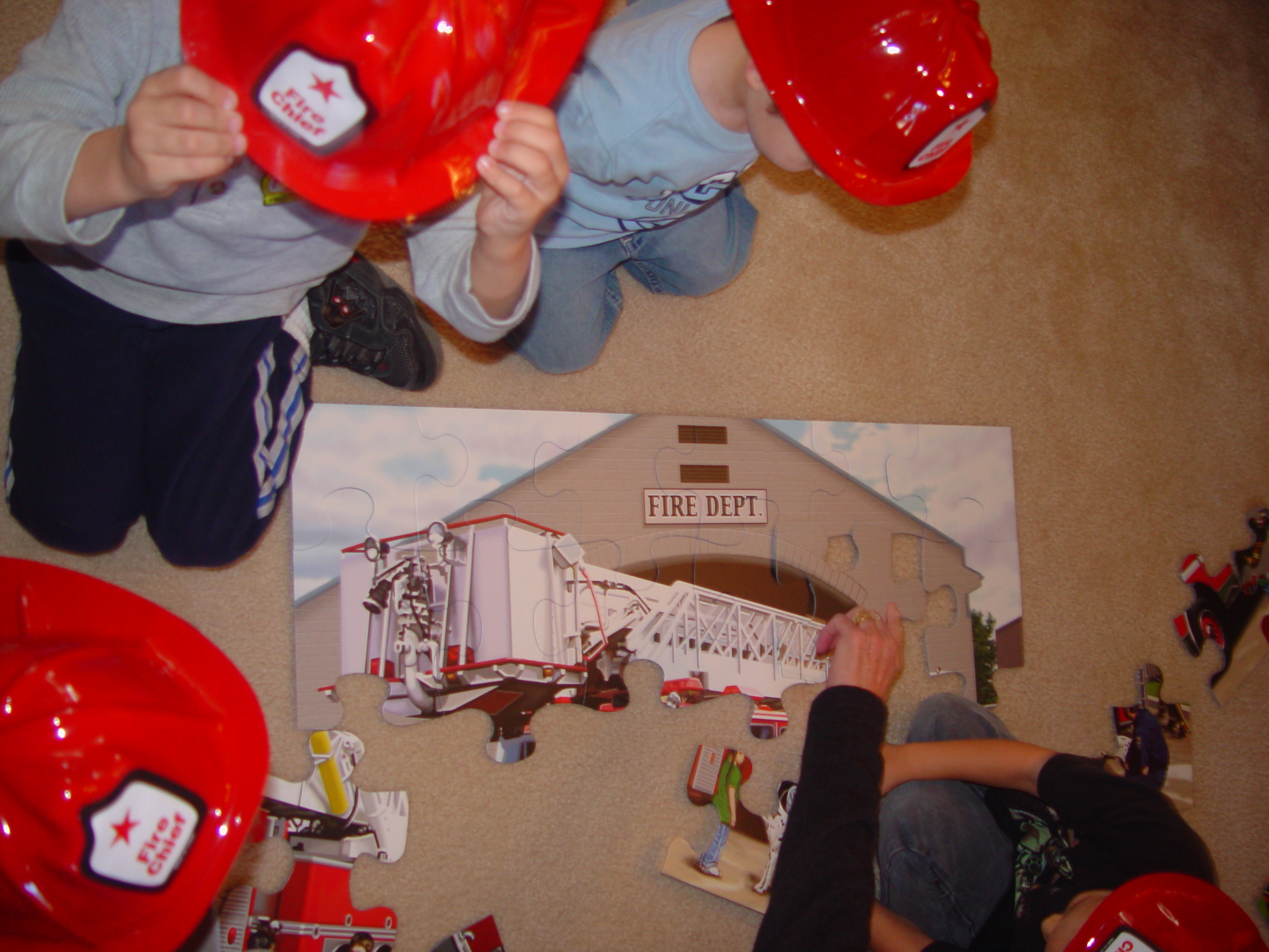 Zack's Fireman Birthday Party (5 years old)