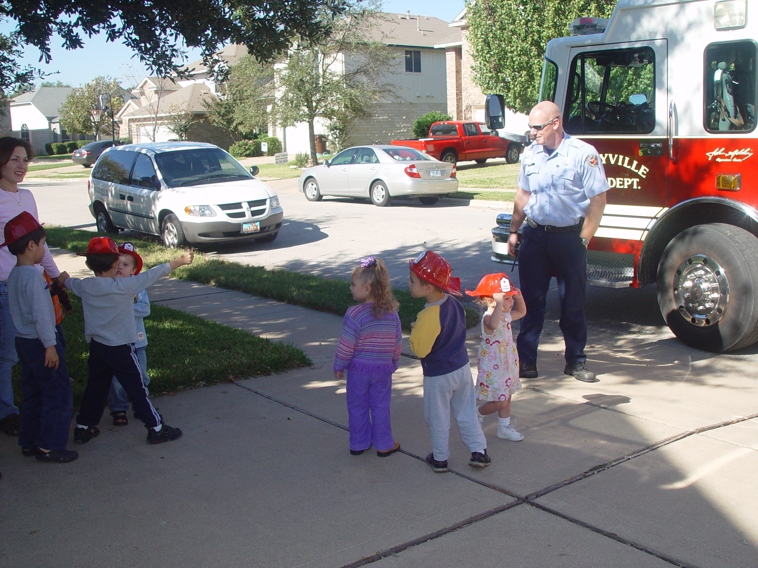 Zack's Fireman Birthday Party (5 years old)