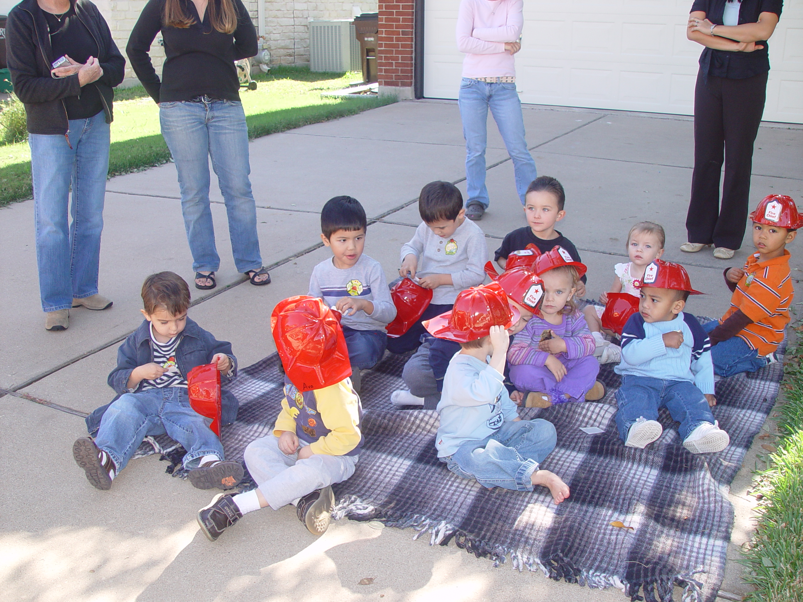 Zack's Fireman Birthday Party (5 years old)