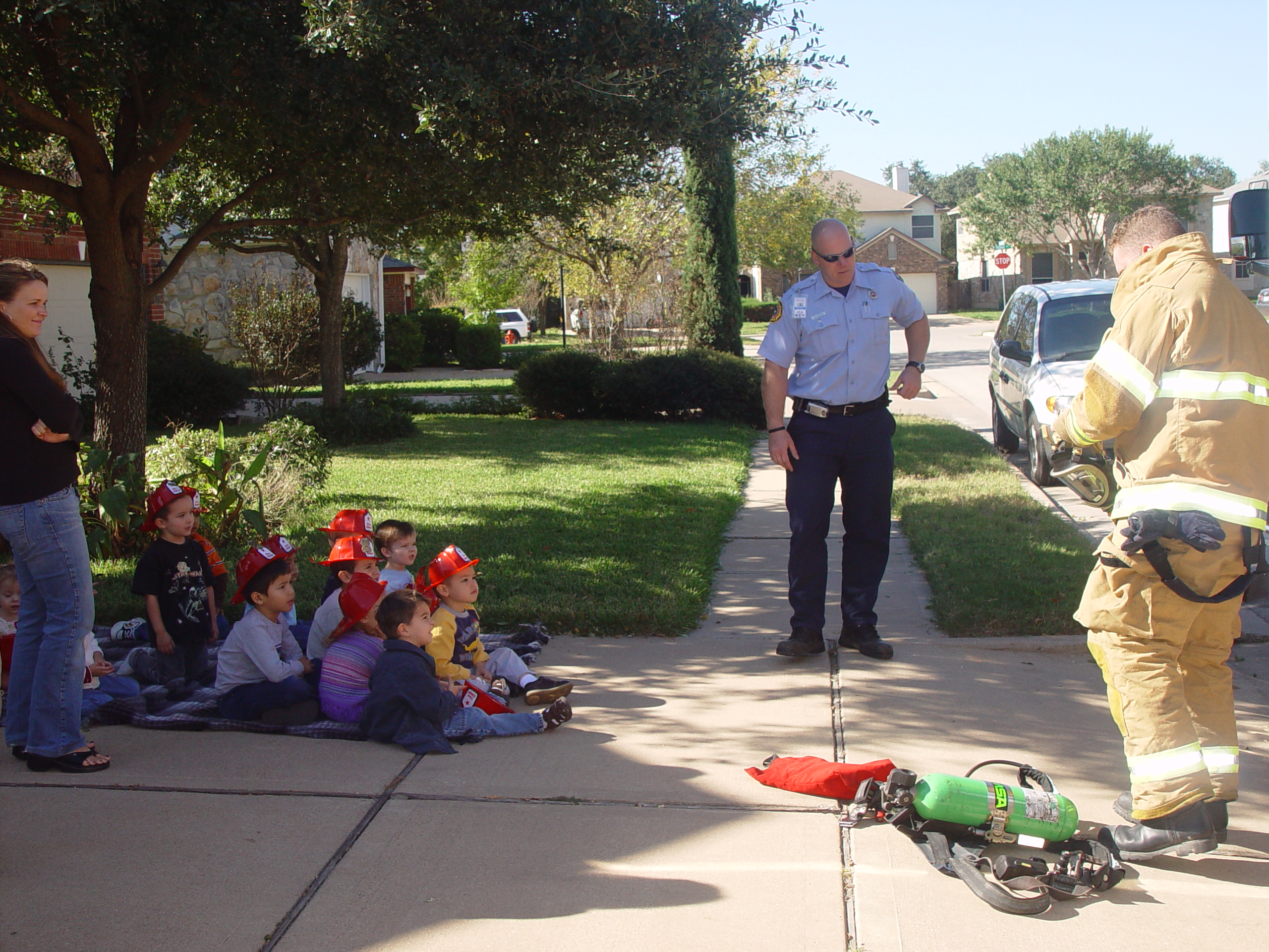 Zack's Fireman Birthday Party (5 years old)